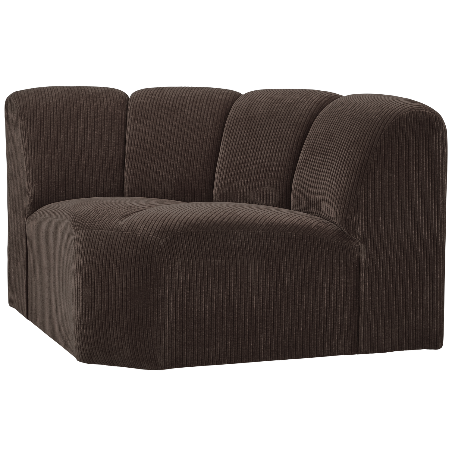 WOOOD canapea modulara MOJO | 100% Pes | Maro | 74x110x110 cm