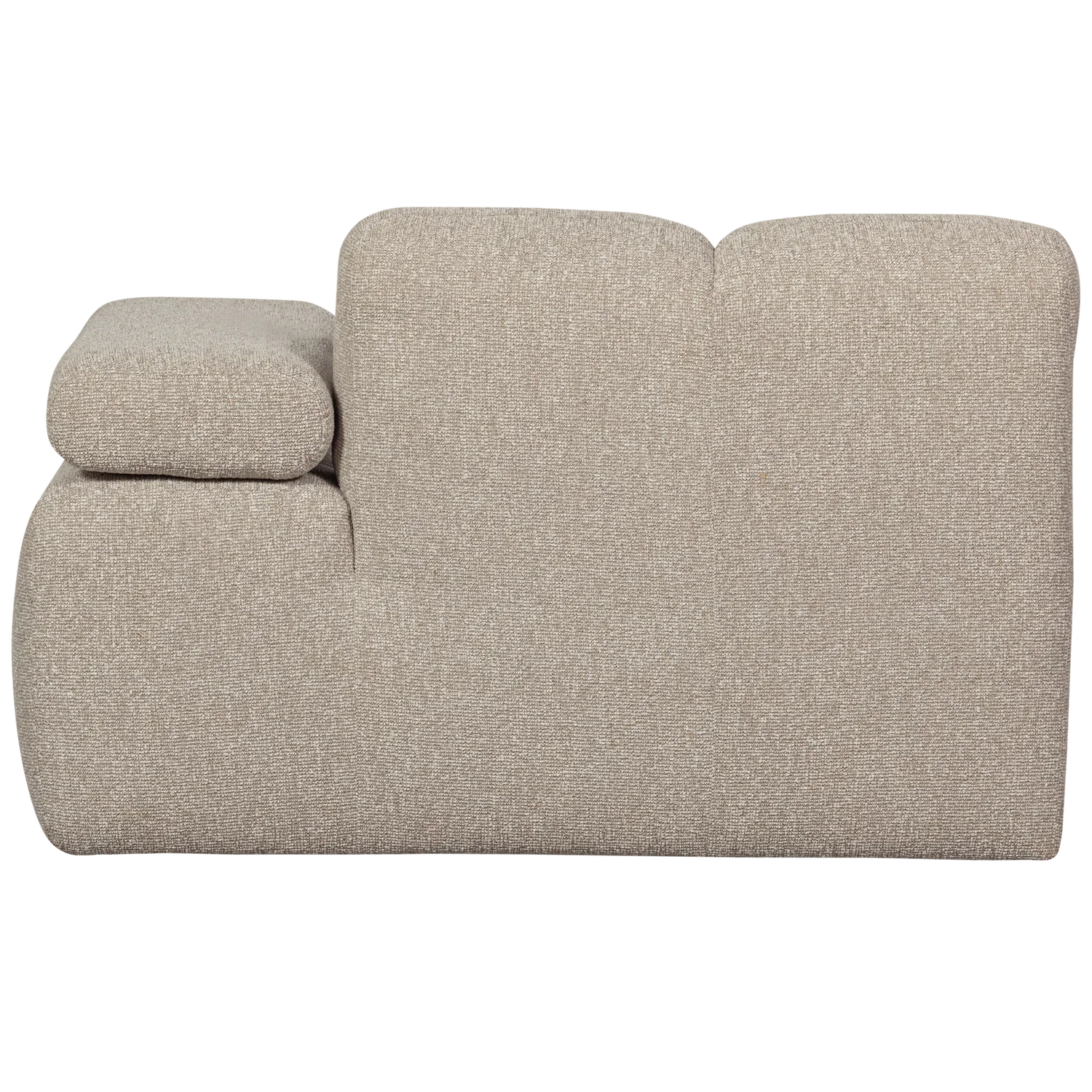 MOJO CHAISE LONGUE ELEMENT RIGHT BOUCLE BEIGE MELANGE