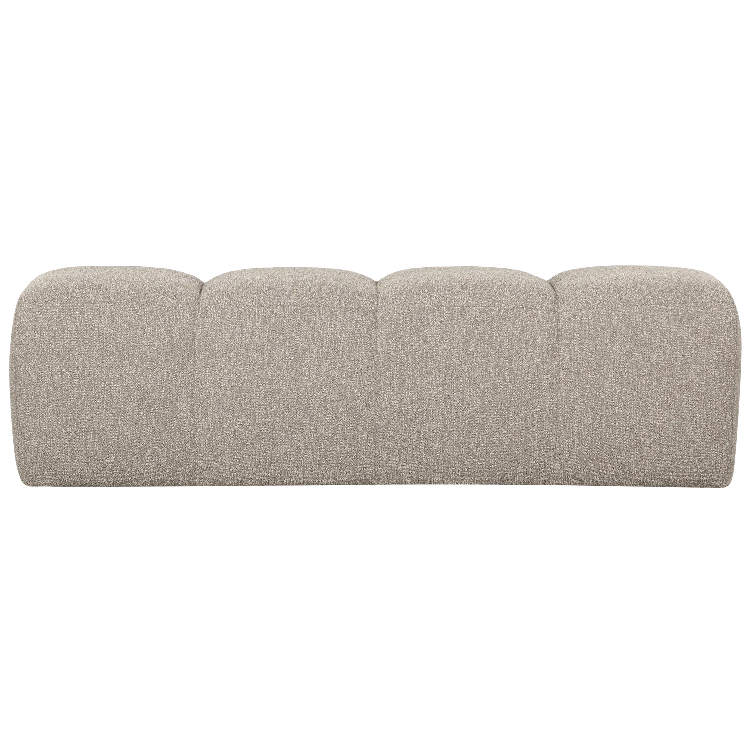 MOJO DINING BENCH 164 CM BOUCLE BEIGE MELANGE