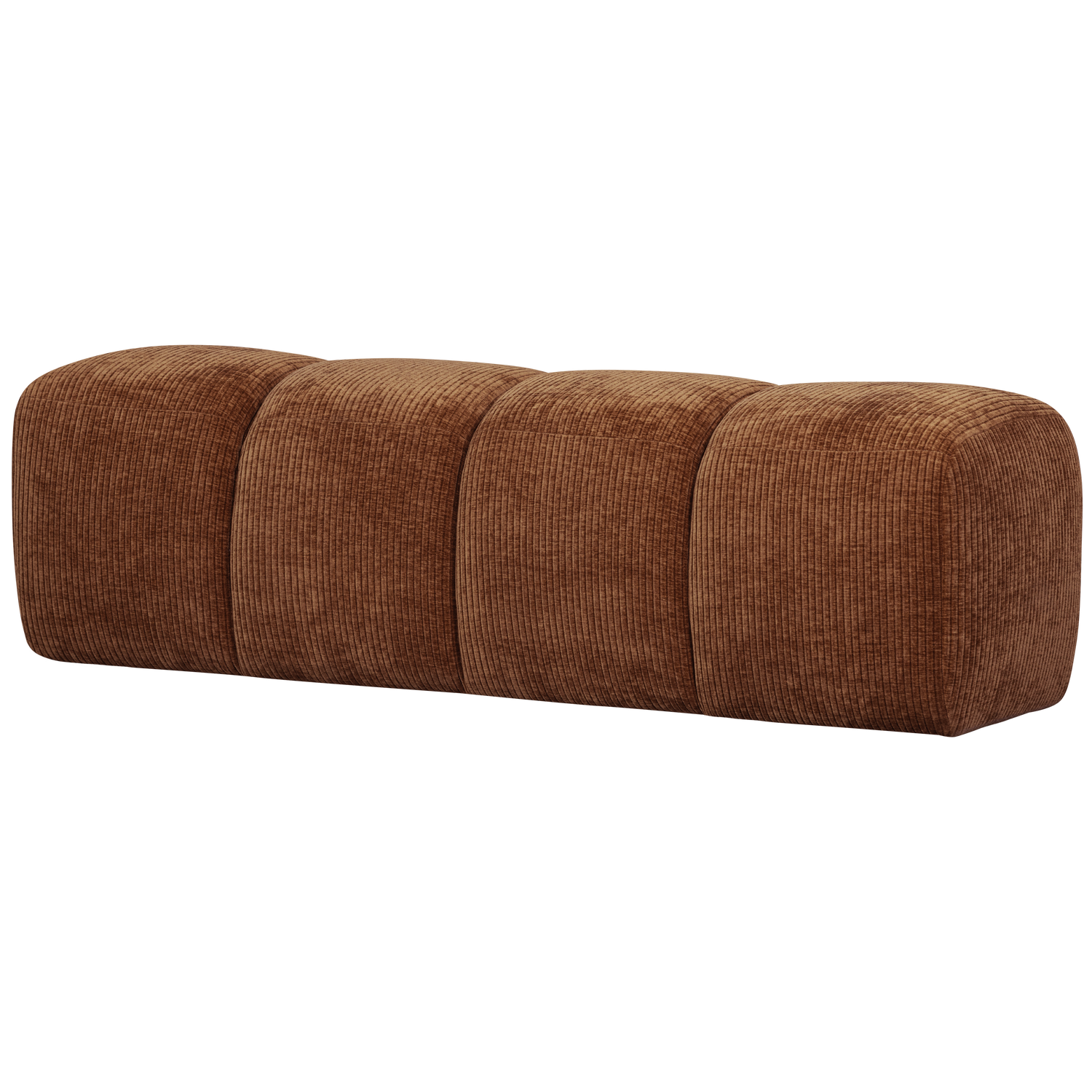 WOOOD banca dining MOJO | 100% Pes | Maro | 49x164x45 cm