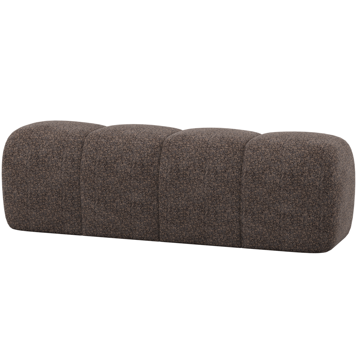 WOOOD banca dining MOJO | 100% Pes | Maro | 49x164x45 cm