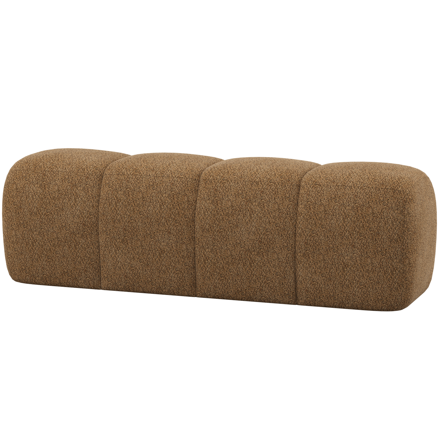 WOOOD banca dining MOJO | 100% Pes | Galben | 49x164x45 cm
