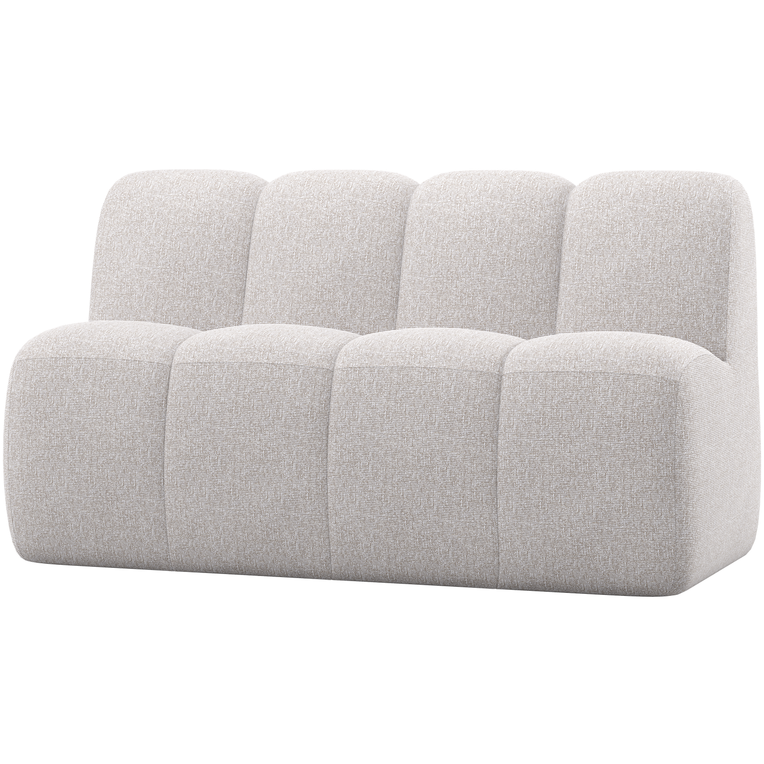 WOOOD banca dining MOJO | 100% Pes | Ecru | 83x164x73 cm
