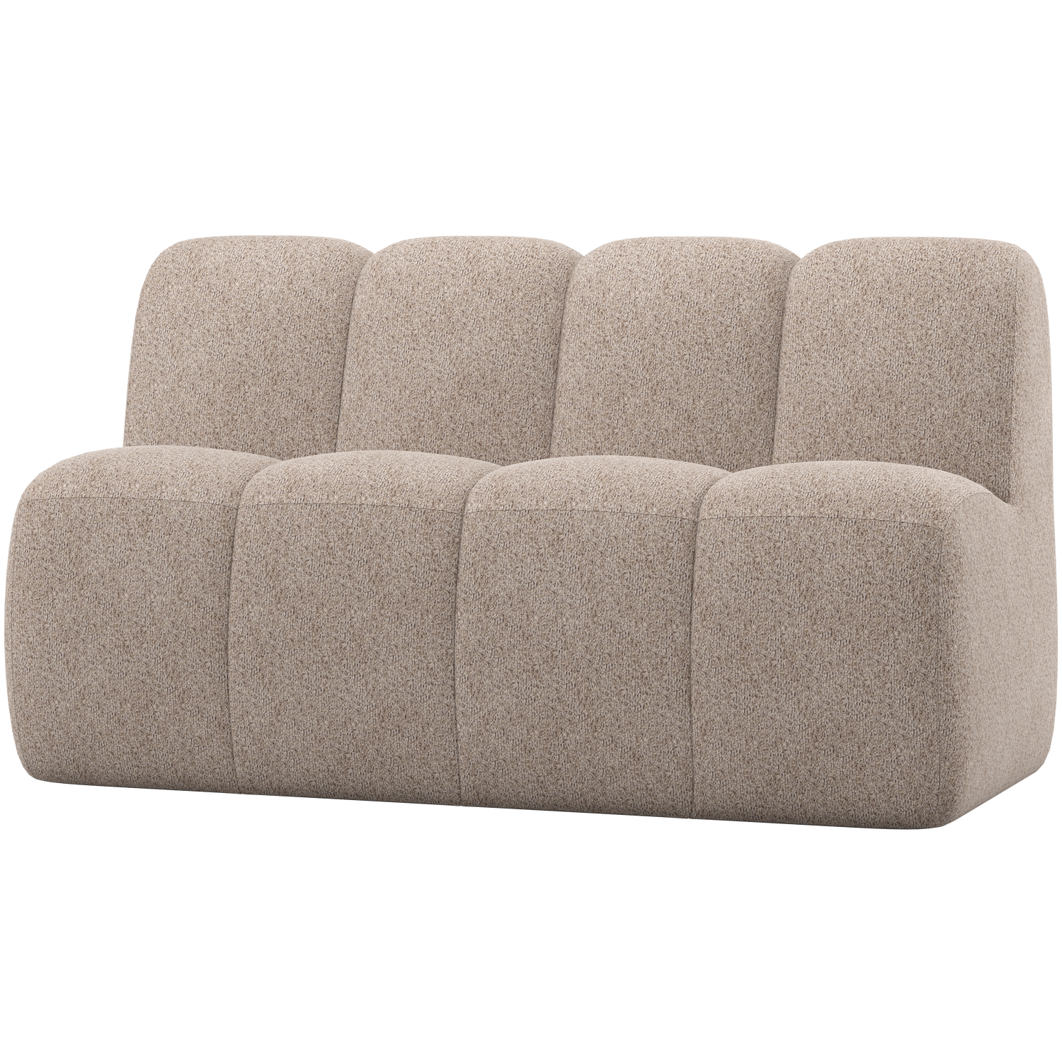 WOOOD banca dining MOJO | 100% Pes | Nisipiu | 83x164x73 cm
