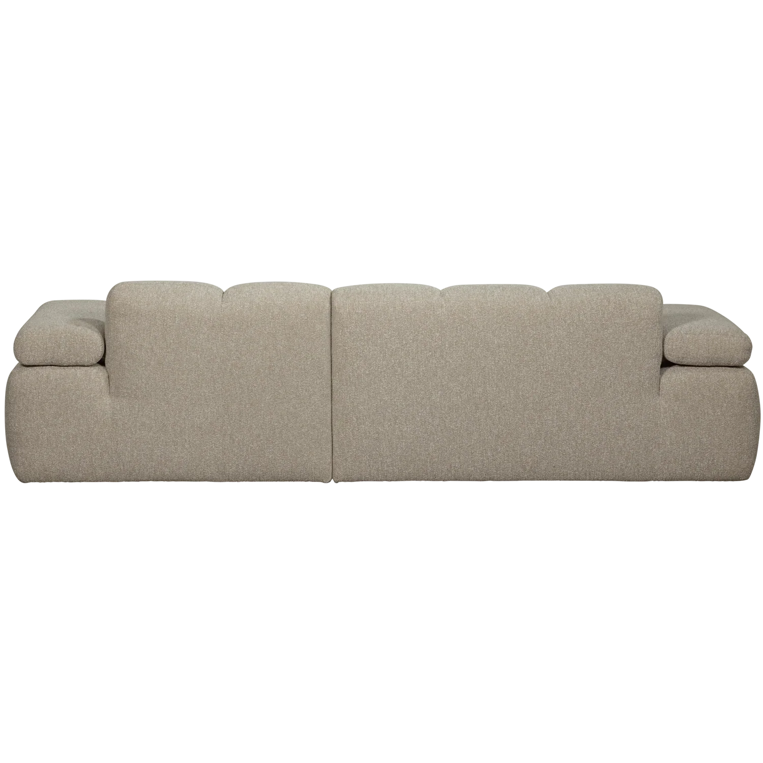 MOJO CHAISE LONGUE SOFA RIGHT BOUCLE BEIGE MELANGE
