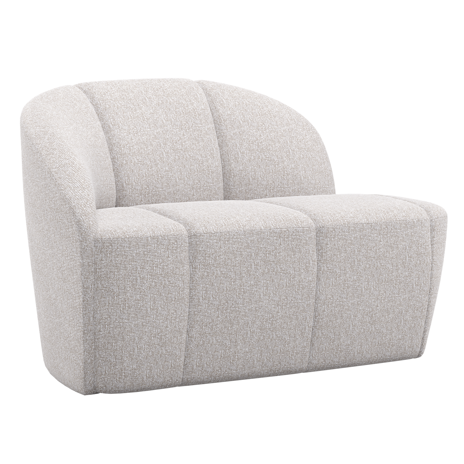 WOOOD banca MOJO | 100% Pes | Ecru | 73x112x77 cm