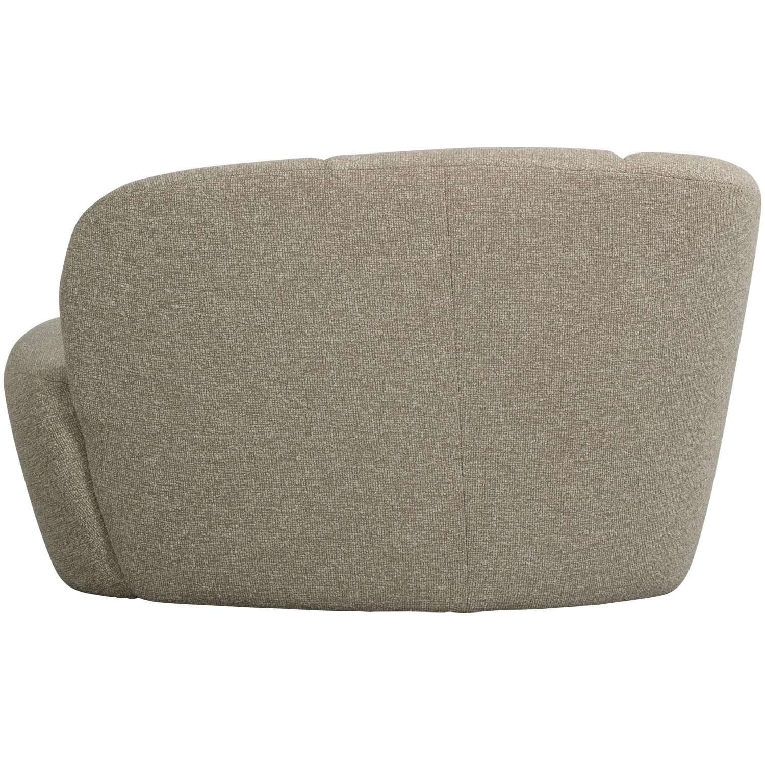 MOJO 2-SEATER BENCH LEFT BOUCLE BEIGE MELANGE