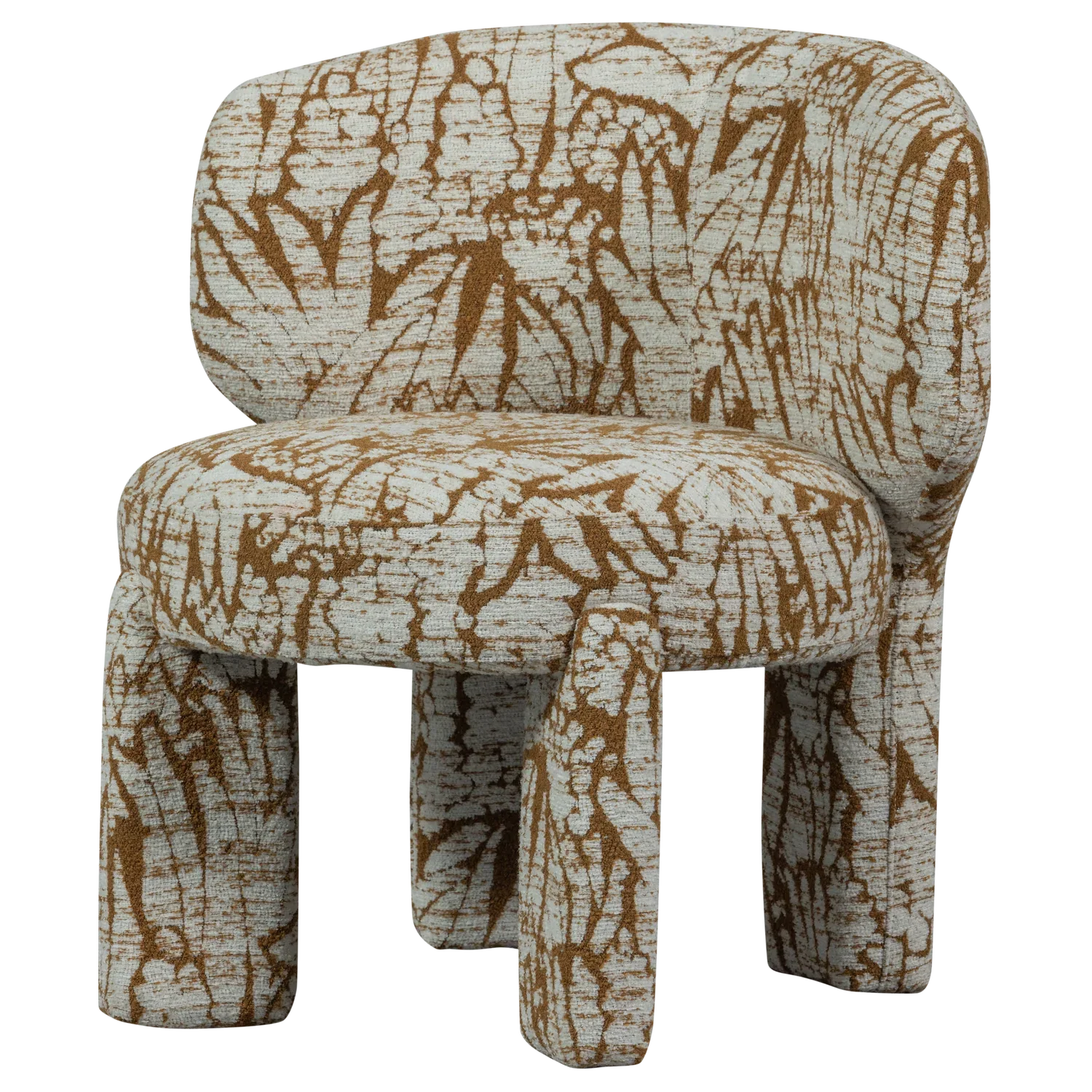 UPKE ARMCHAIR WITH DESIGN NATURAL/BROWN
