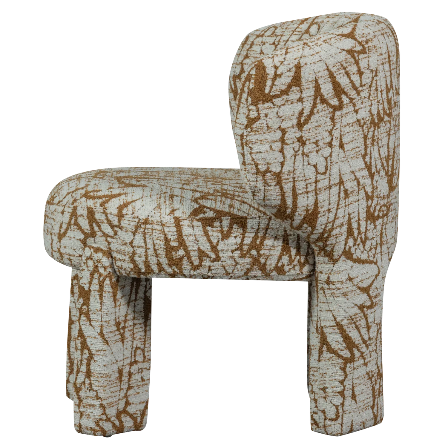 UPKE ARMCHAIR WITH DESIGN NATURAL/BROWN