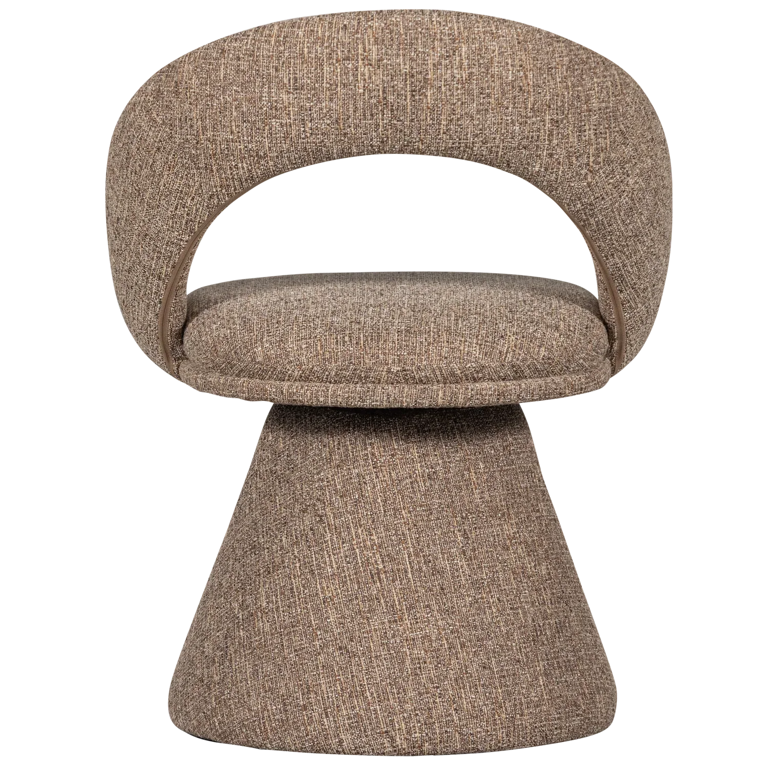 WINTER SWIVEL DINING CHAIR NATURAL MELANGE