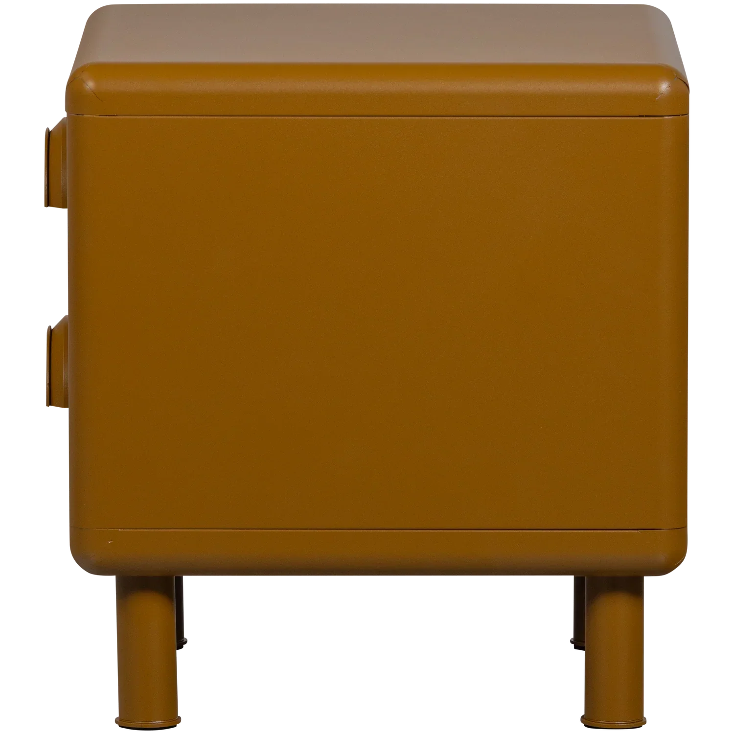 RUNE DRESSER/NIGHT STAND 2 DRAWERS METAL HONEY YELLOW