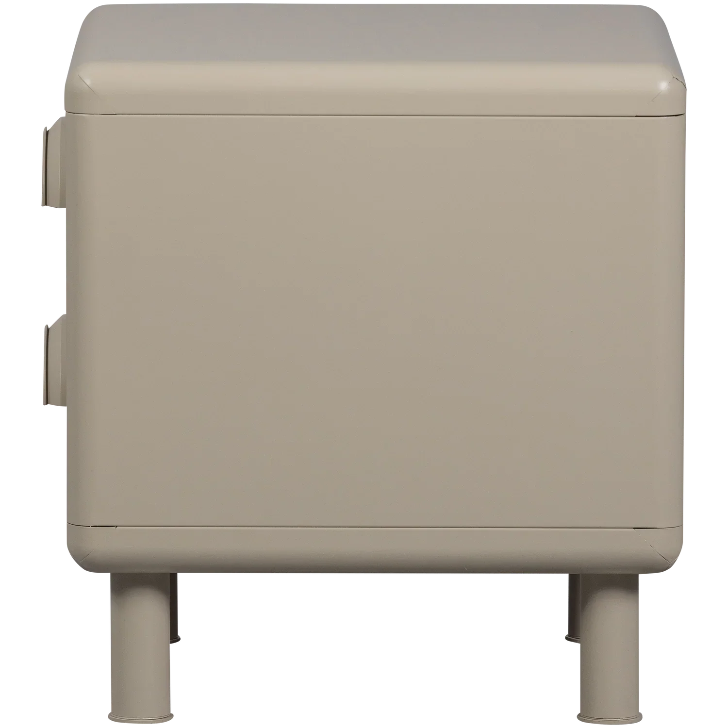 RUNE DRESSER/NIGHT STAND 2 DRAWERS METAL SAND