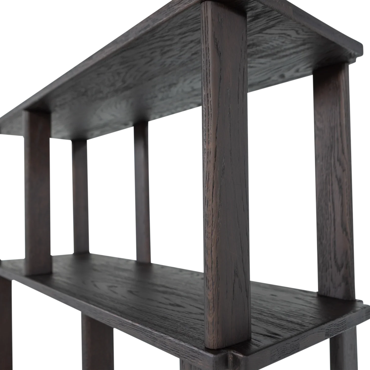 RISS BOOKSHELF OAK MYSTIQUE BROWN 186x90CM