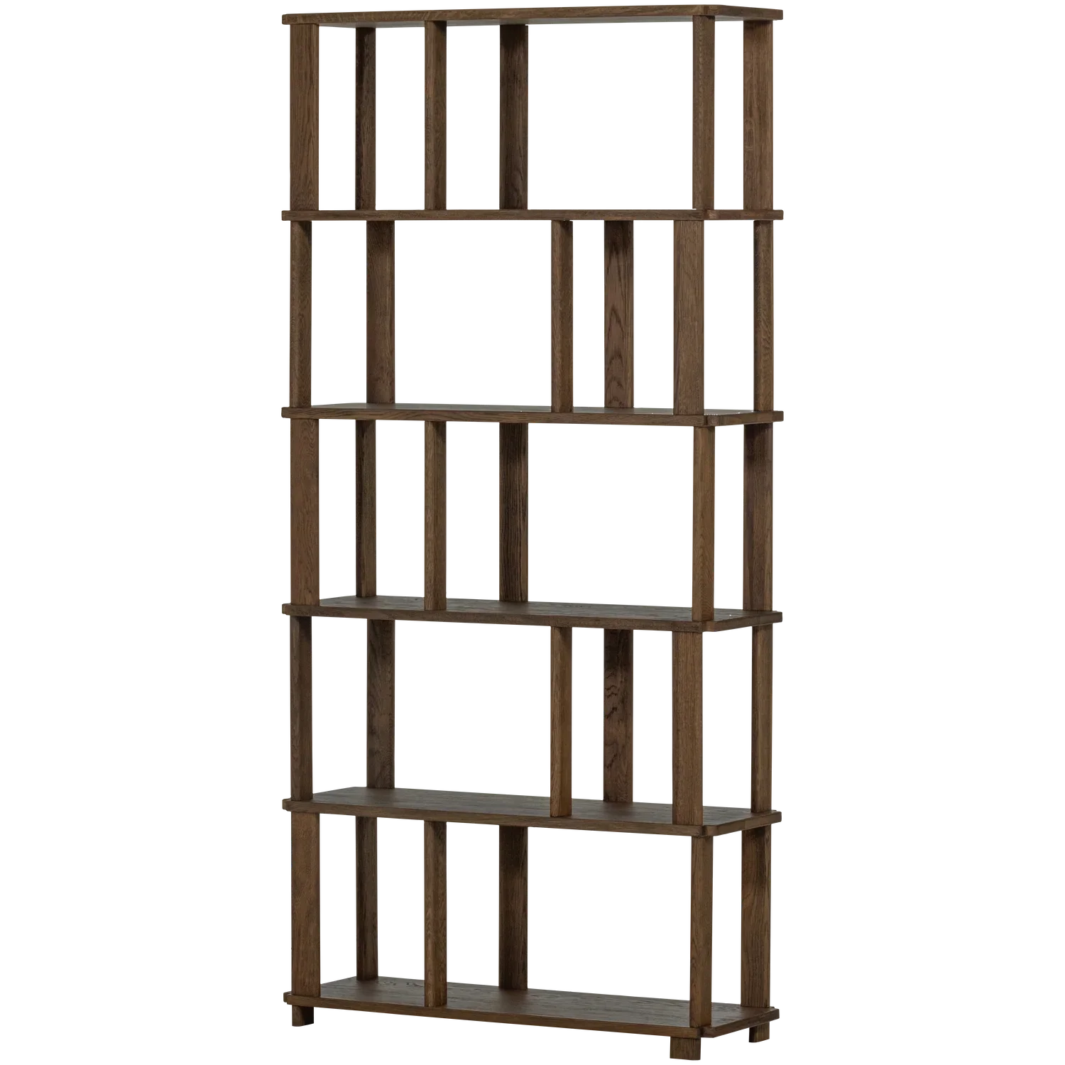 RISS BOOKSHELF OAK NATURAL 186x90CM