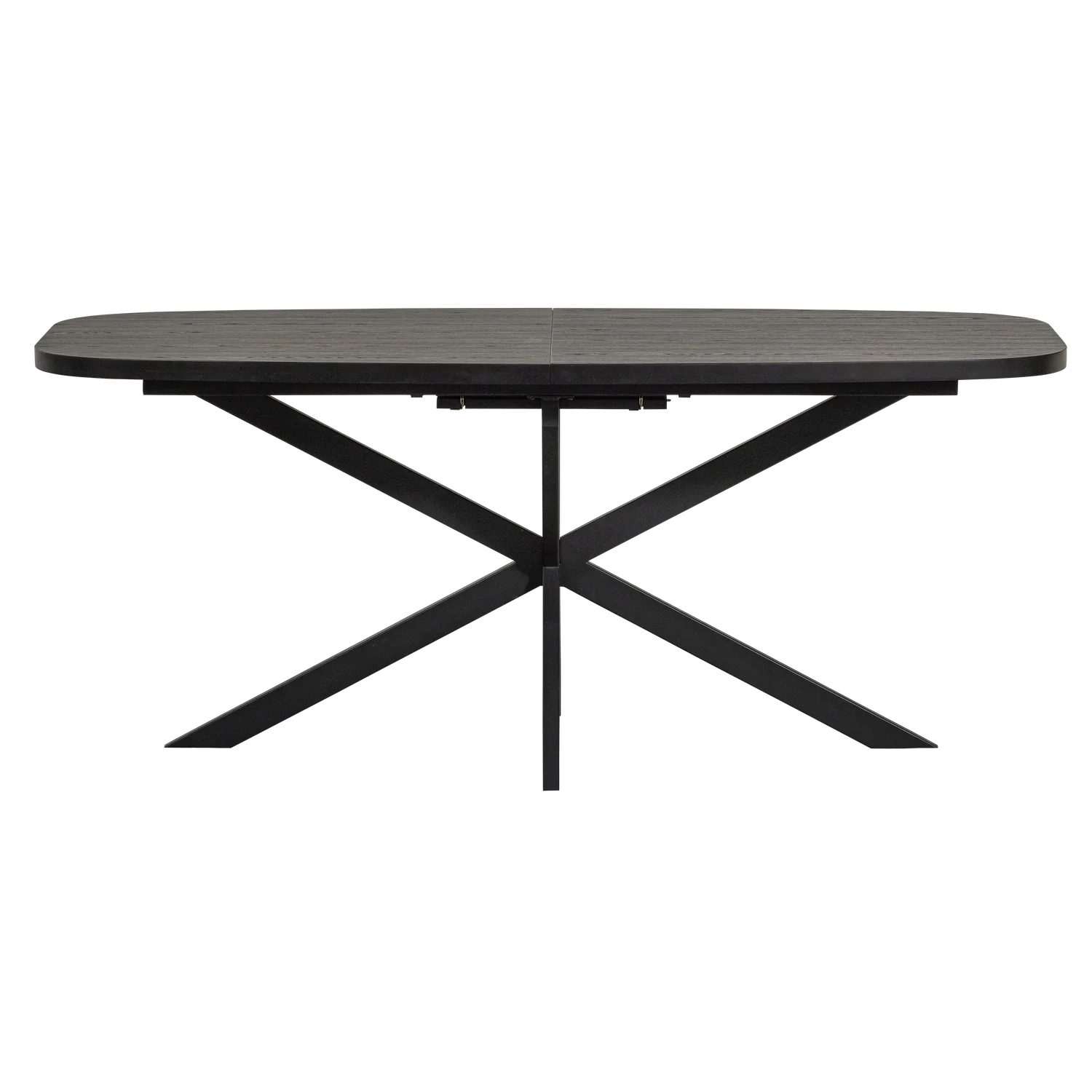 ARROS DINING TABLE EXTENDABLE 180-220x90CM MDF BLACK