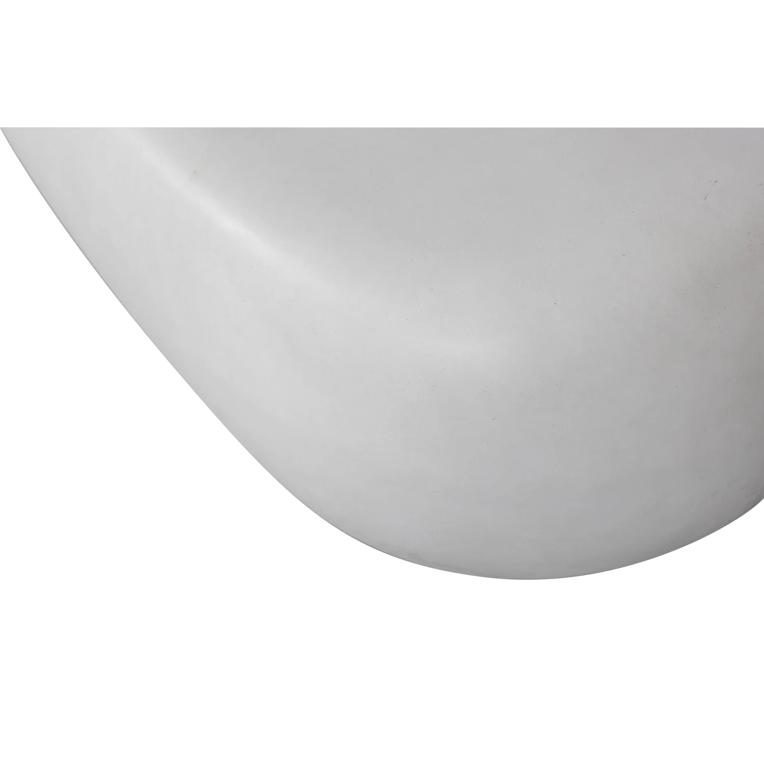 PEBBLE COFFEE TABLE WHITE 28x100x43CM