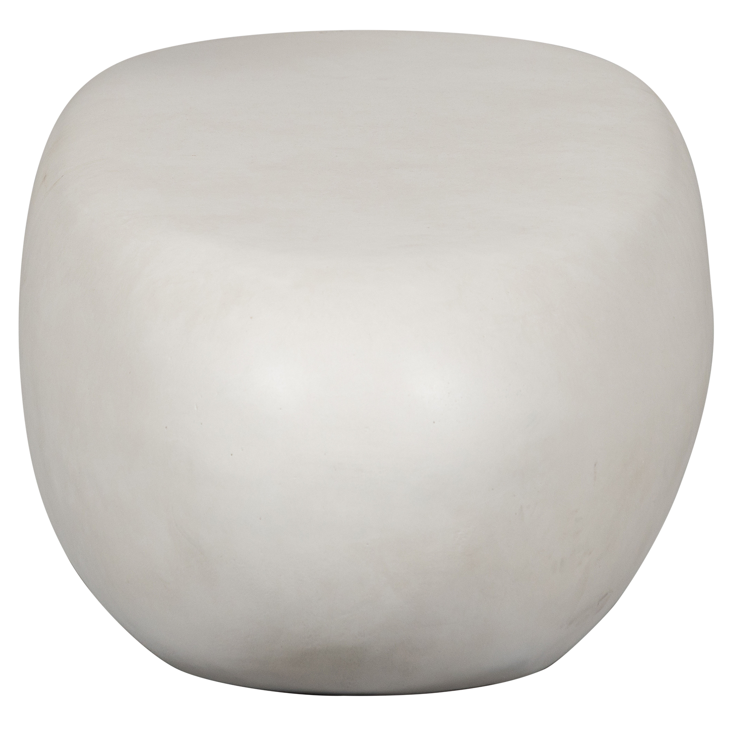 PEBBLE COFFEE TABLE WHITE 28x100x43CM