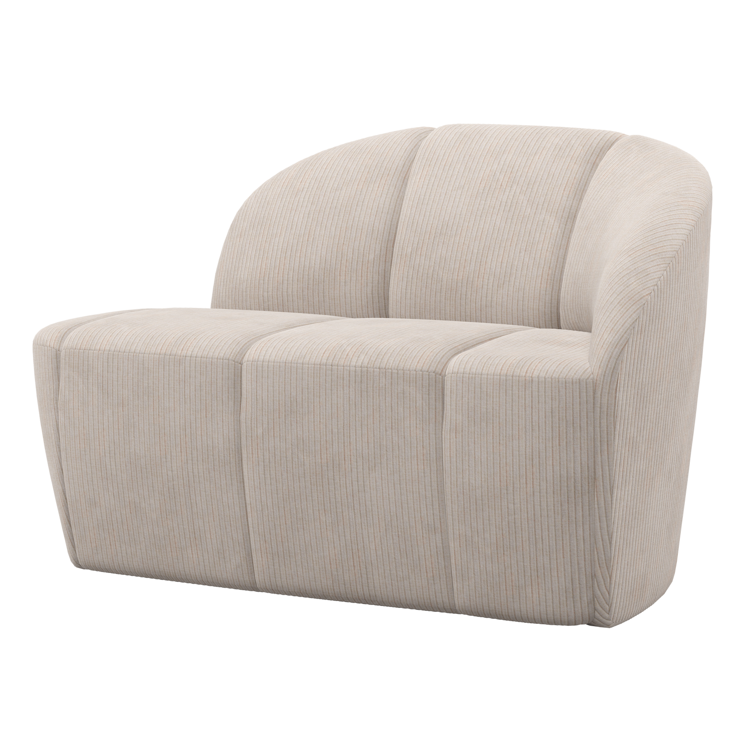 WOOOD banca MOJO | 100% Pes | Ecru | 73x112x77 cm