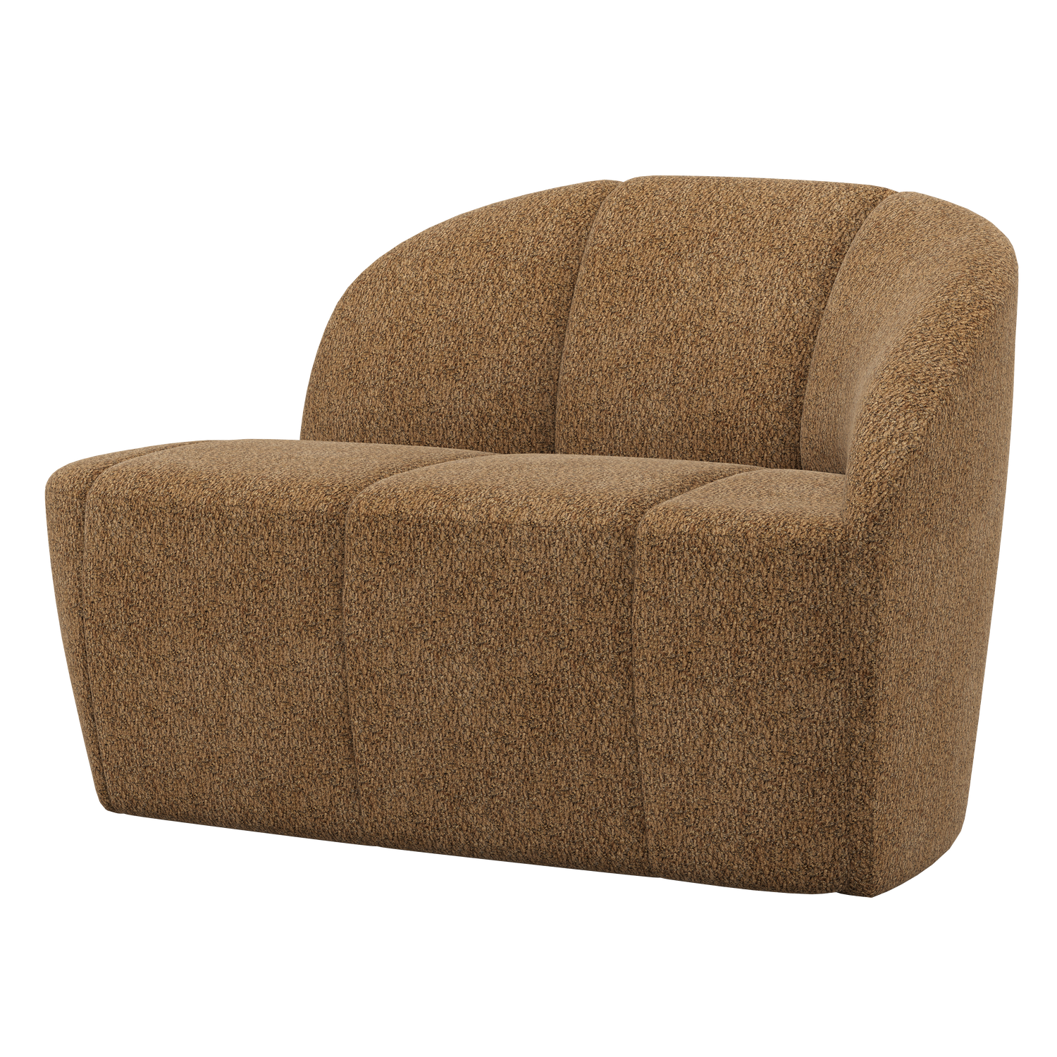 WOOOD canapea 2 locuri MOJO | 100% Pes | Galben | 73x112x77 cm