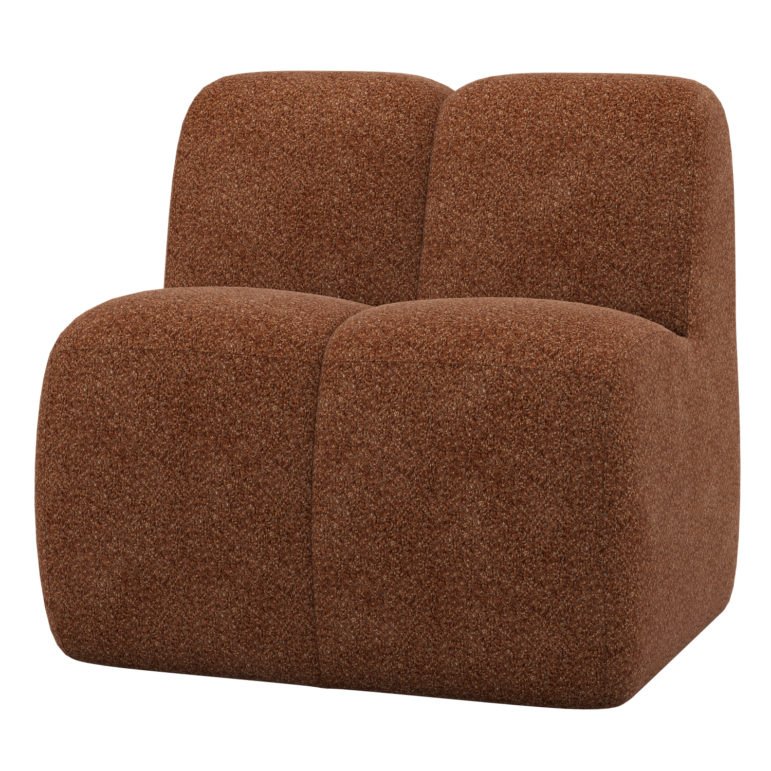 WOOOD banca dining MOJO | 100% Pes | Maro | 83x84x73 cm