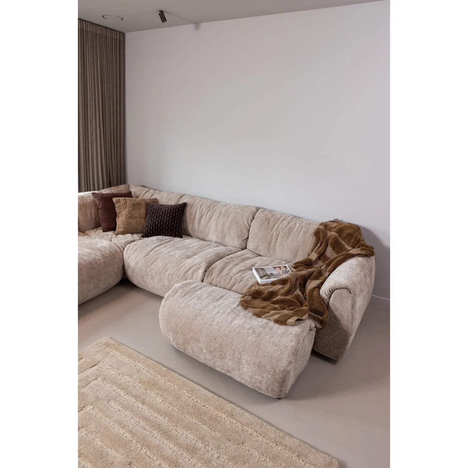 ALICIA RUG WOOL SAND 170x240CM