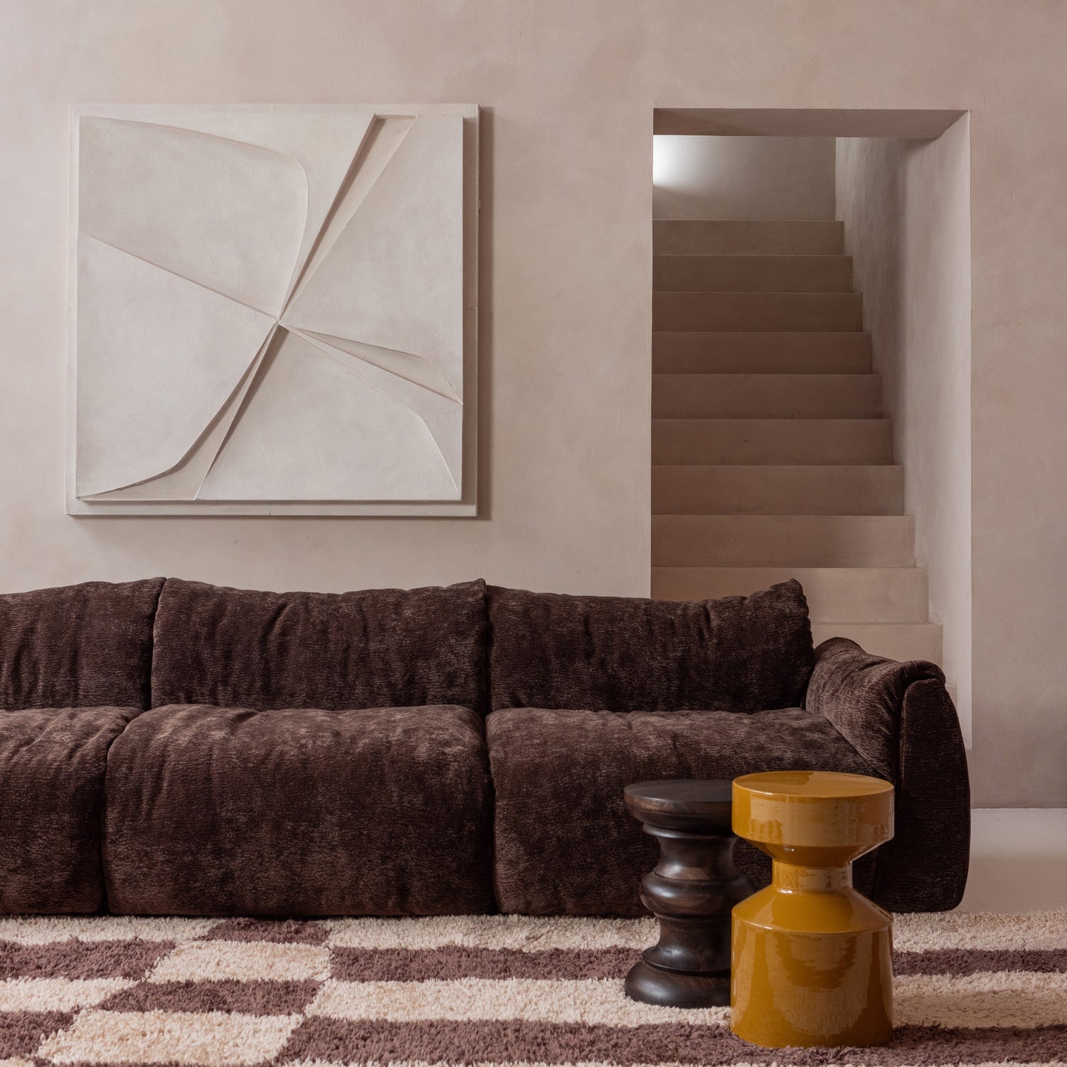 WOOOD covor FAFA | 100% Pes | Natural | 1x200x300 cm