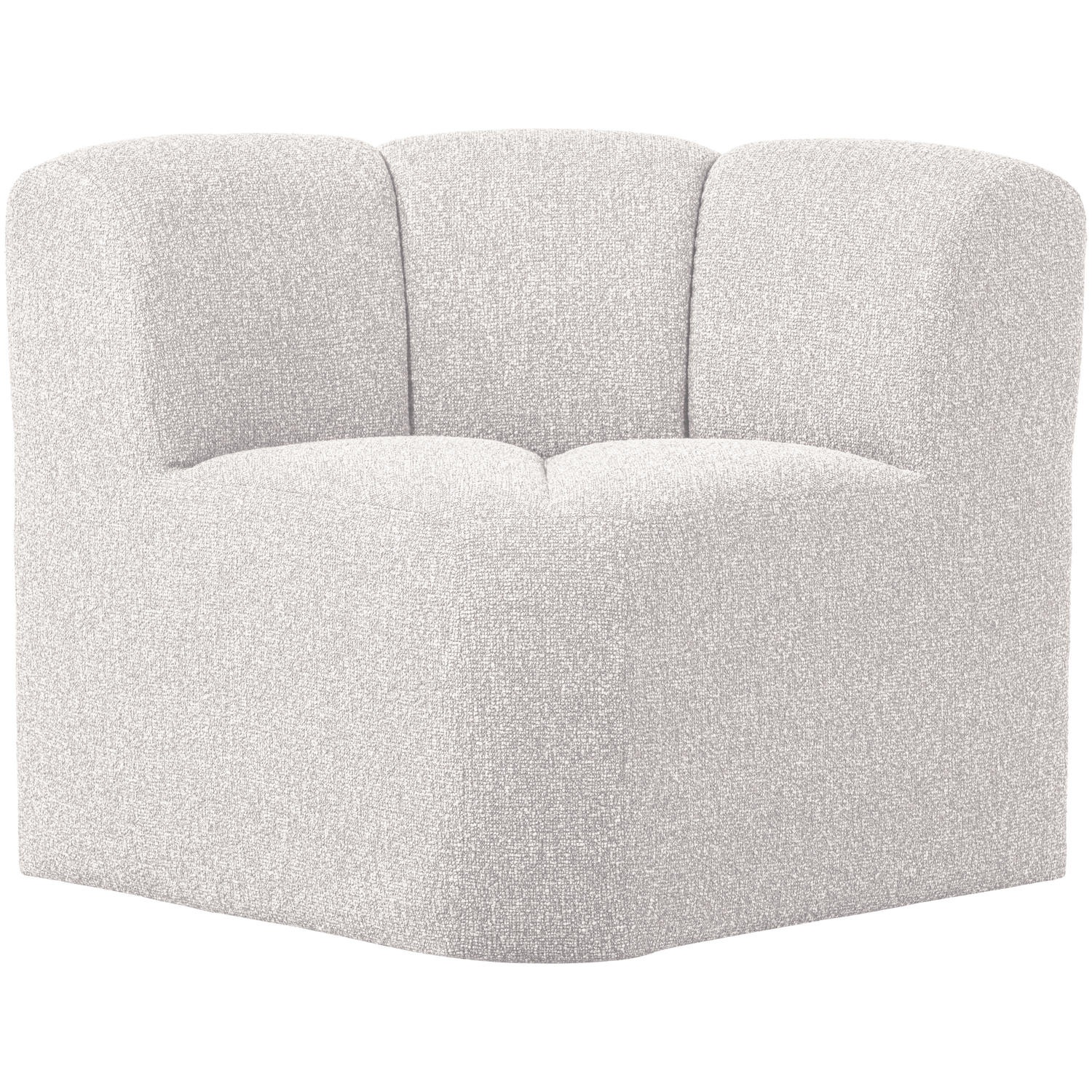 WOOOD banca dining MOJO | 100% Pes | Ecru | 83x83x83 cm