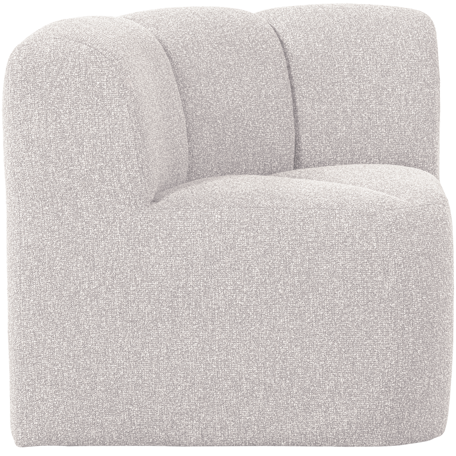 WOOOD banca dining MOJO | 100% Pes | Ecru | 83x83x83 cm
