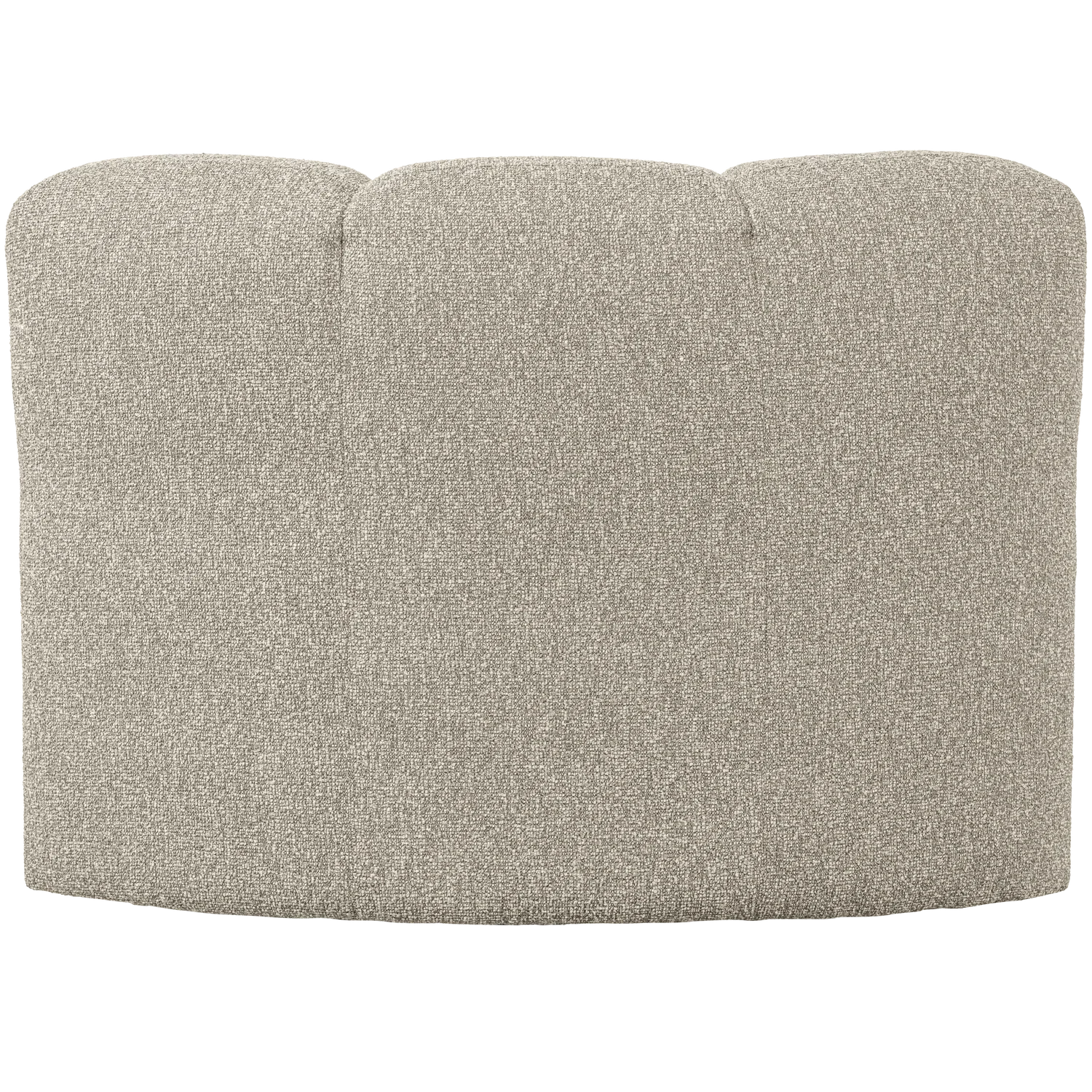 MOJO DINING BENCH CORNER WITH BACKREST BOUCLE BEIGE MELANGE