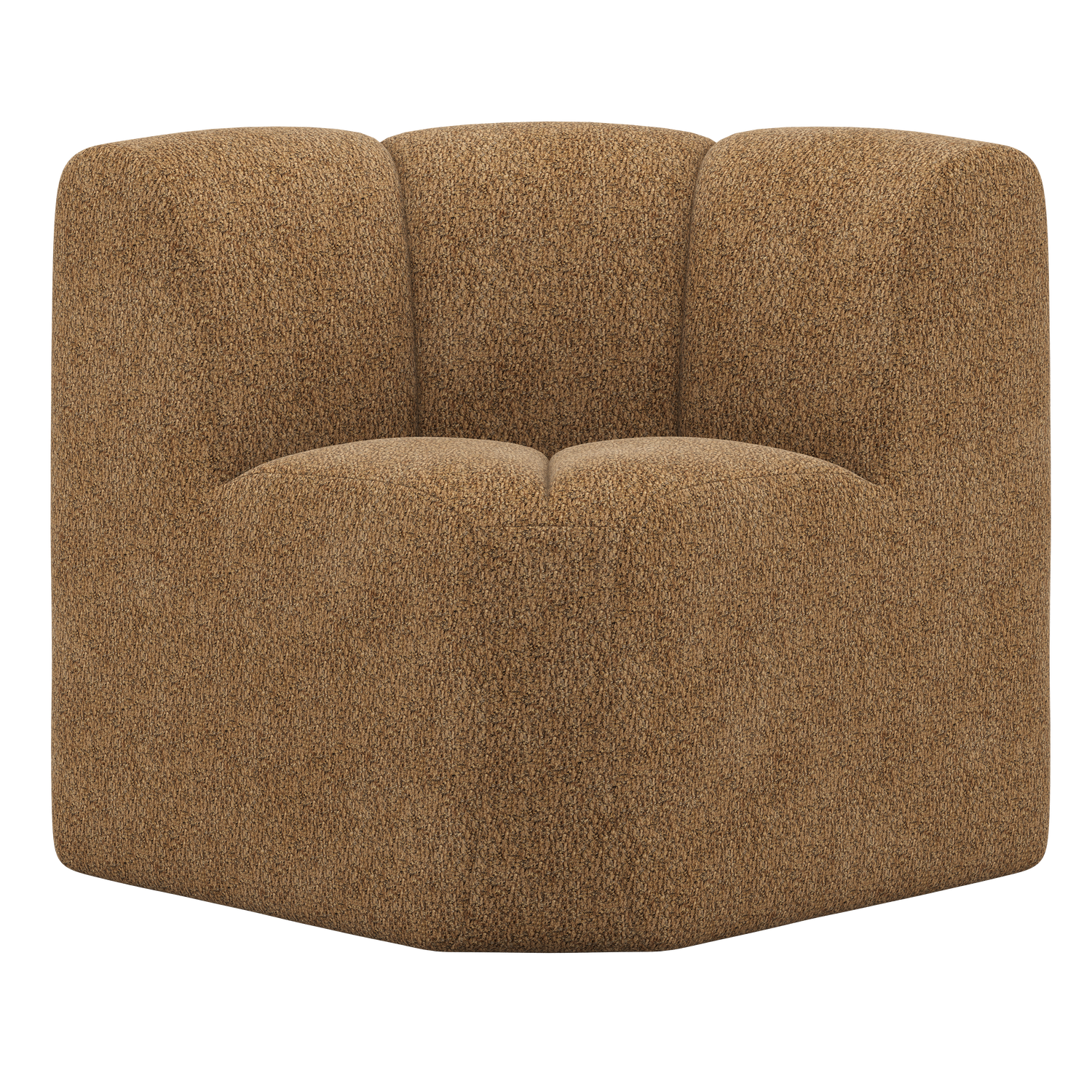WOOOD banca dining MOJO | 100% Pes | Galben | 83x83x83 cm