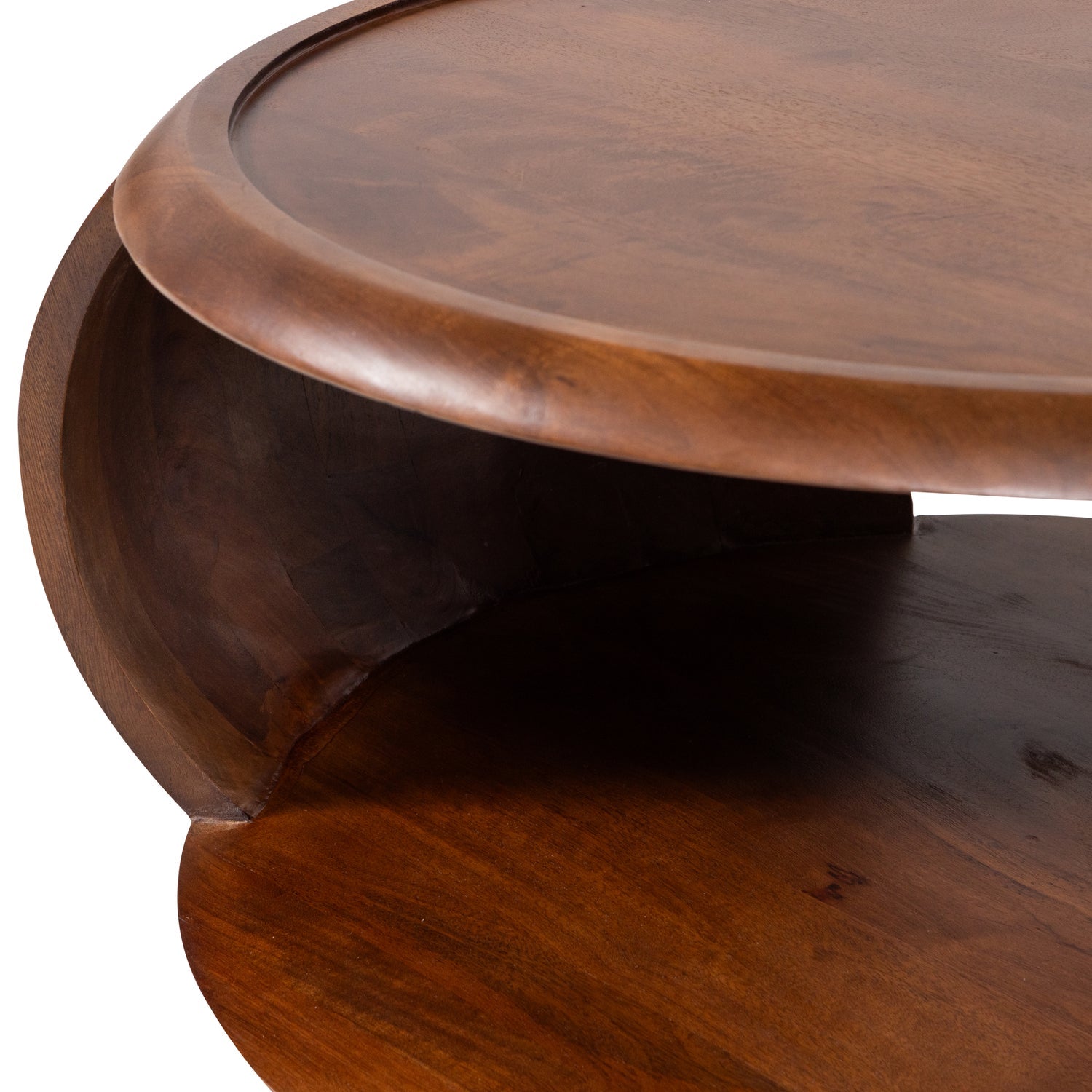 COLE COFFEE TABLE MANGO WOOD BROWN