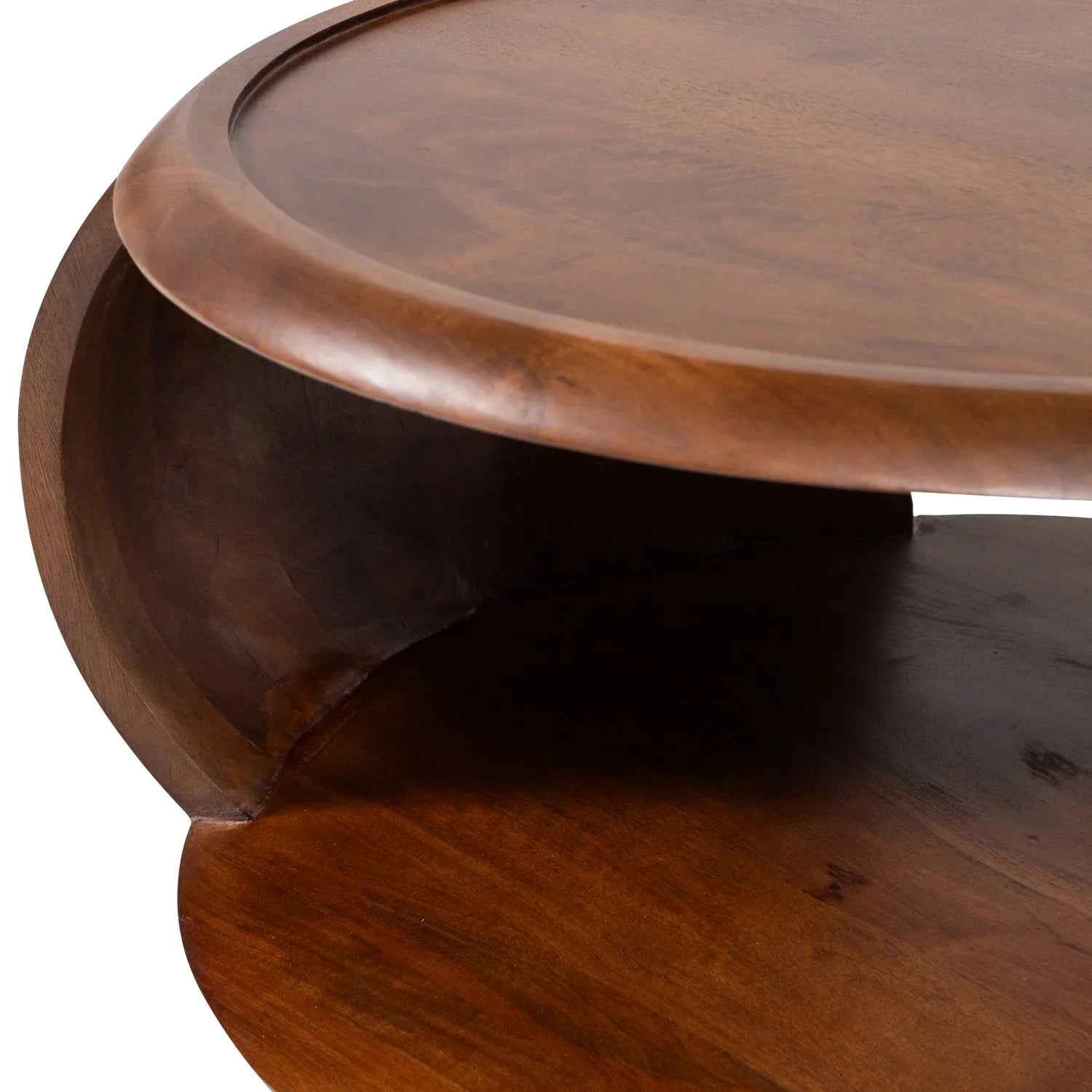 COLE COFFEE TABLE MANGO WOOD BROWN