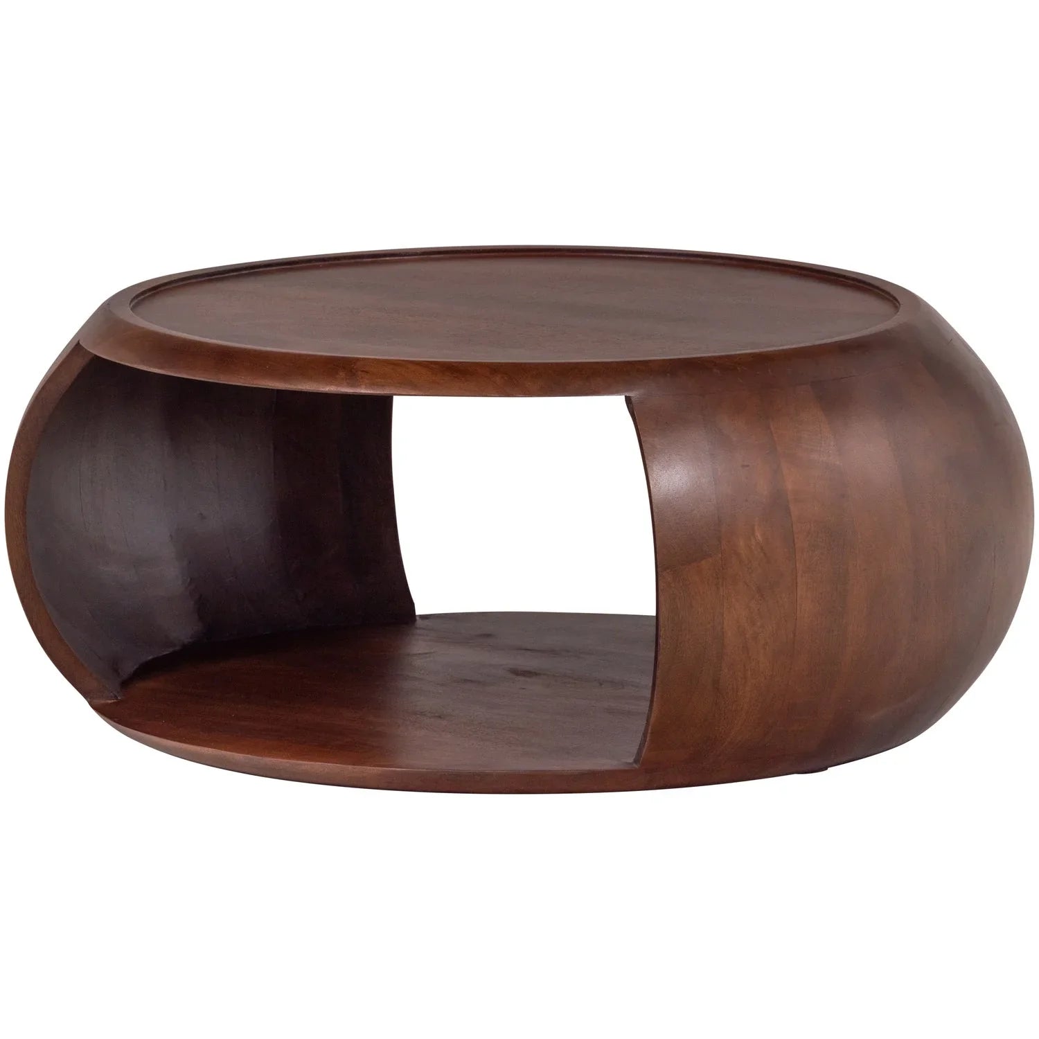 COLE COFFEE TABLE MANGO WOOD BROWN