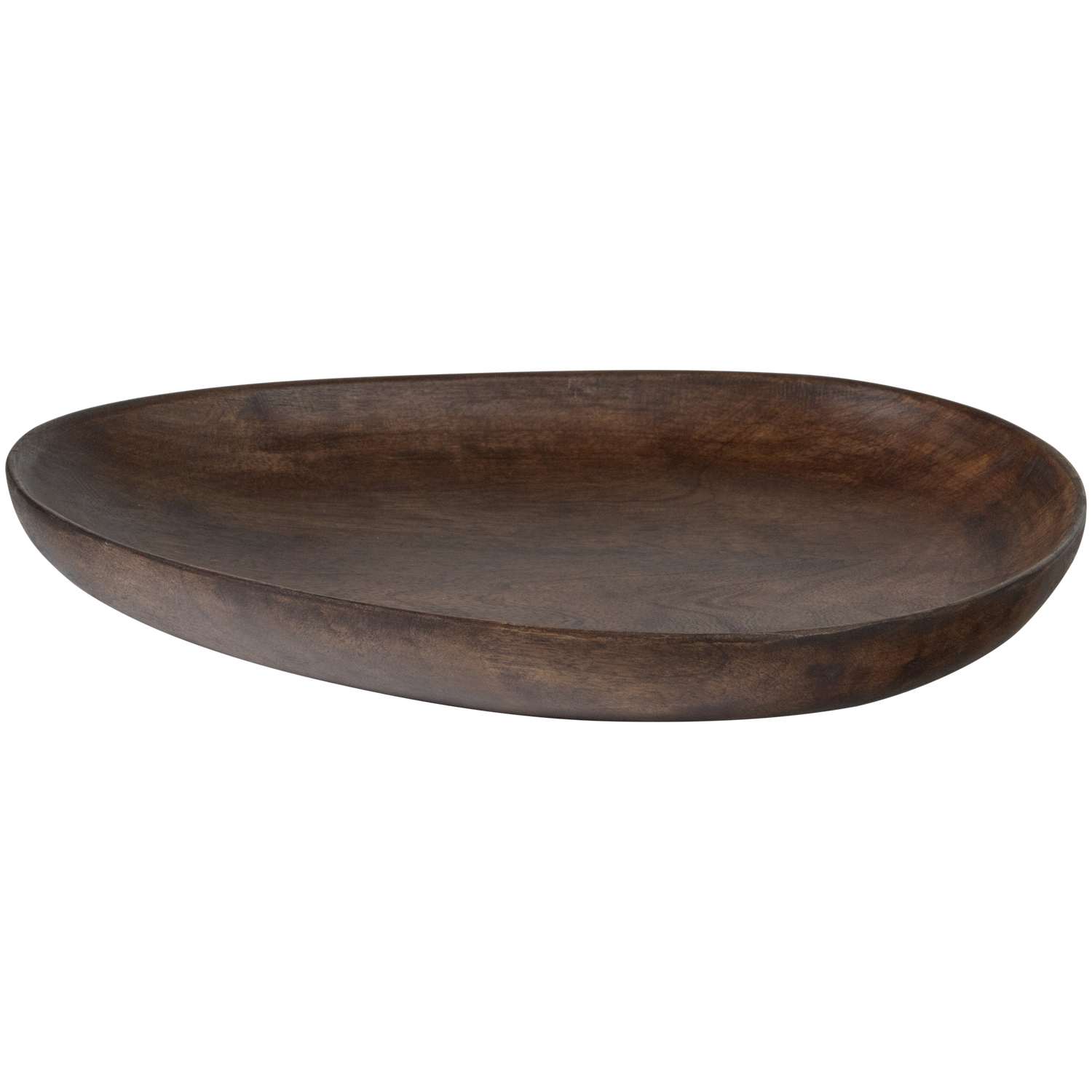 SEVRAN SERVING TRAY MANGO WOOD BROWN - SET OF 2