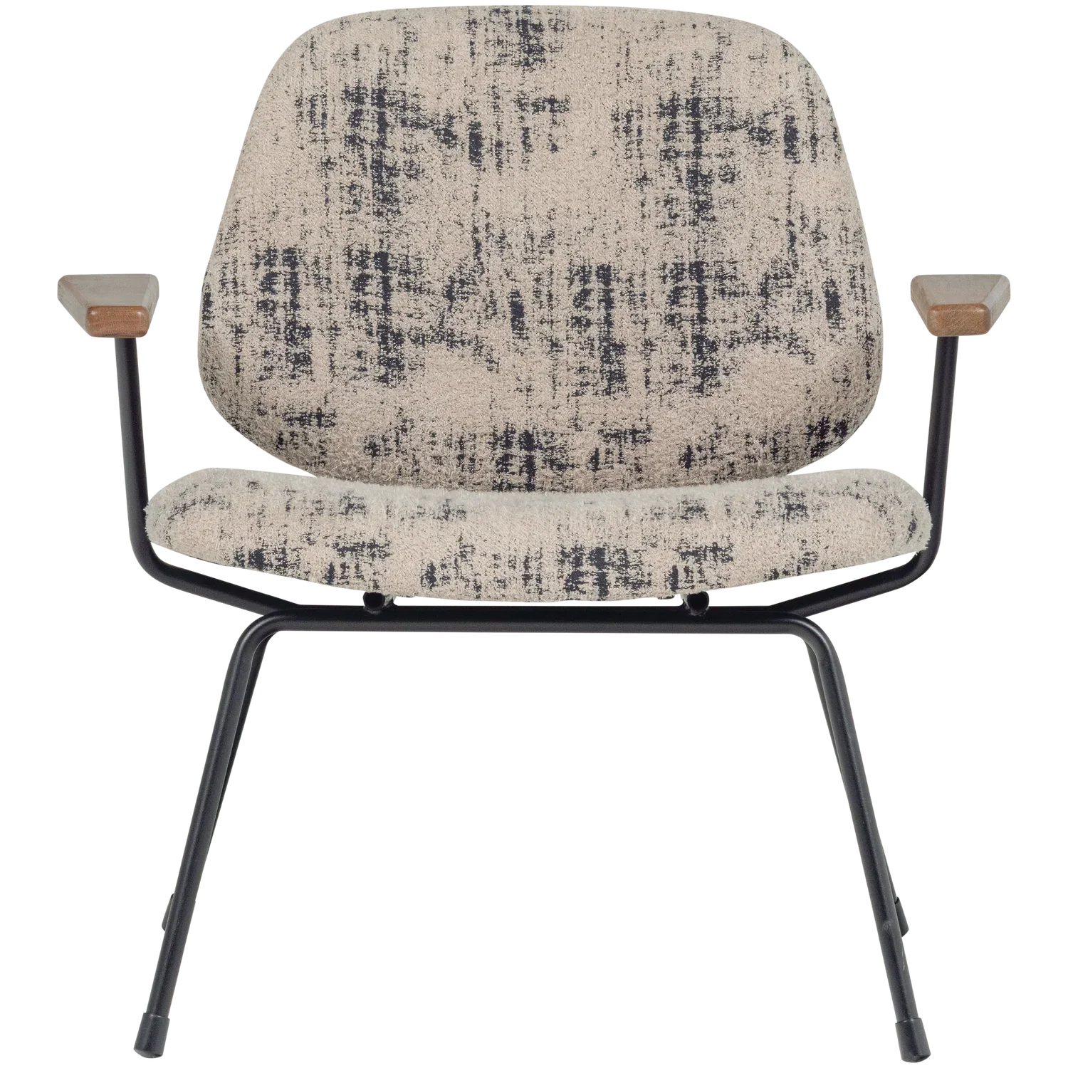 AURE ARMCHAIR CHENILLE BEIGE/BLACK