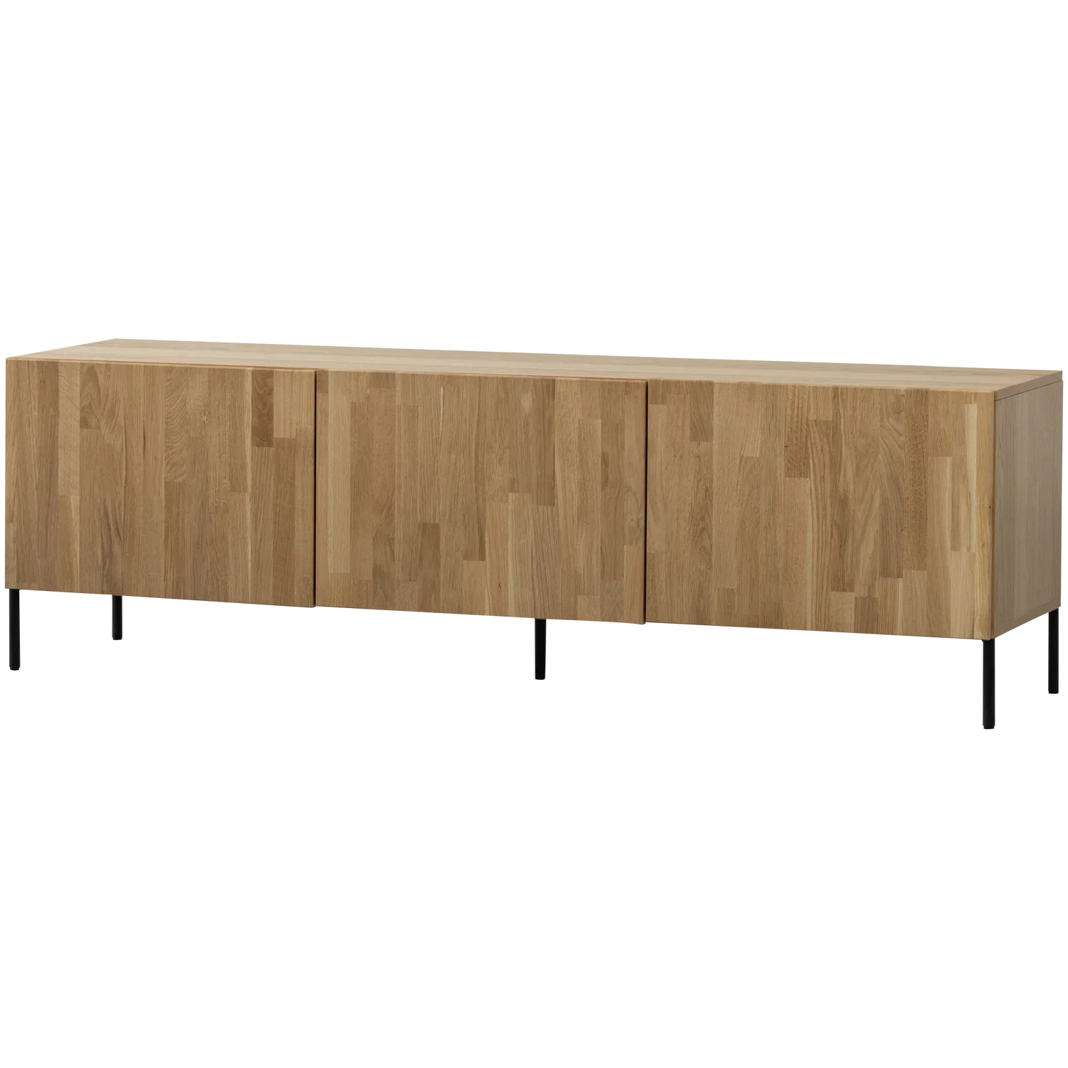 WOOOD comodă TV Bono Gravure Tv | stejar | Natural | FSC, 180x46x56 cm