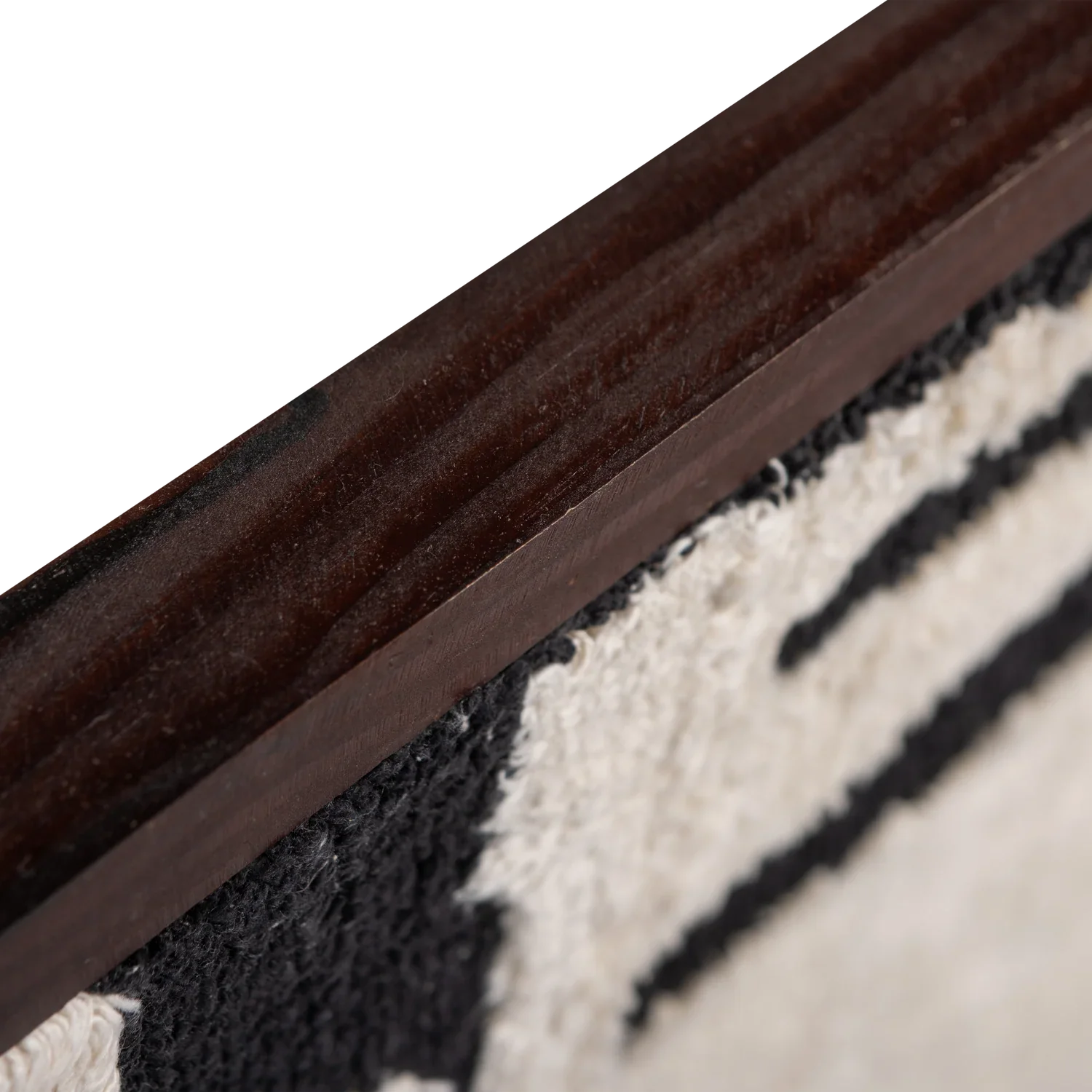 ANKA WALL DECO COTTON BLACK/WHITE