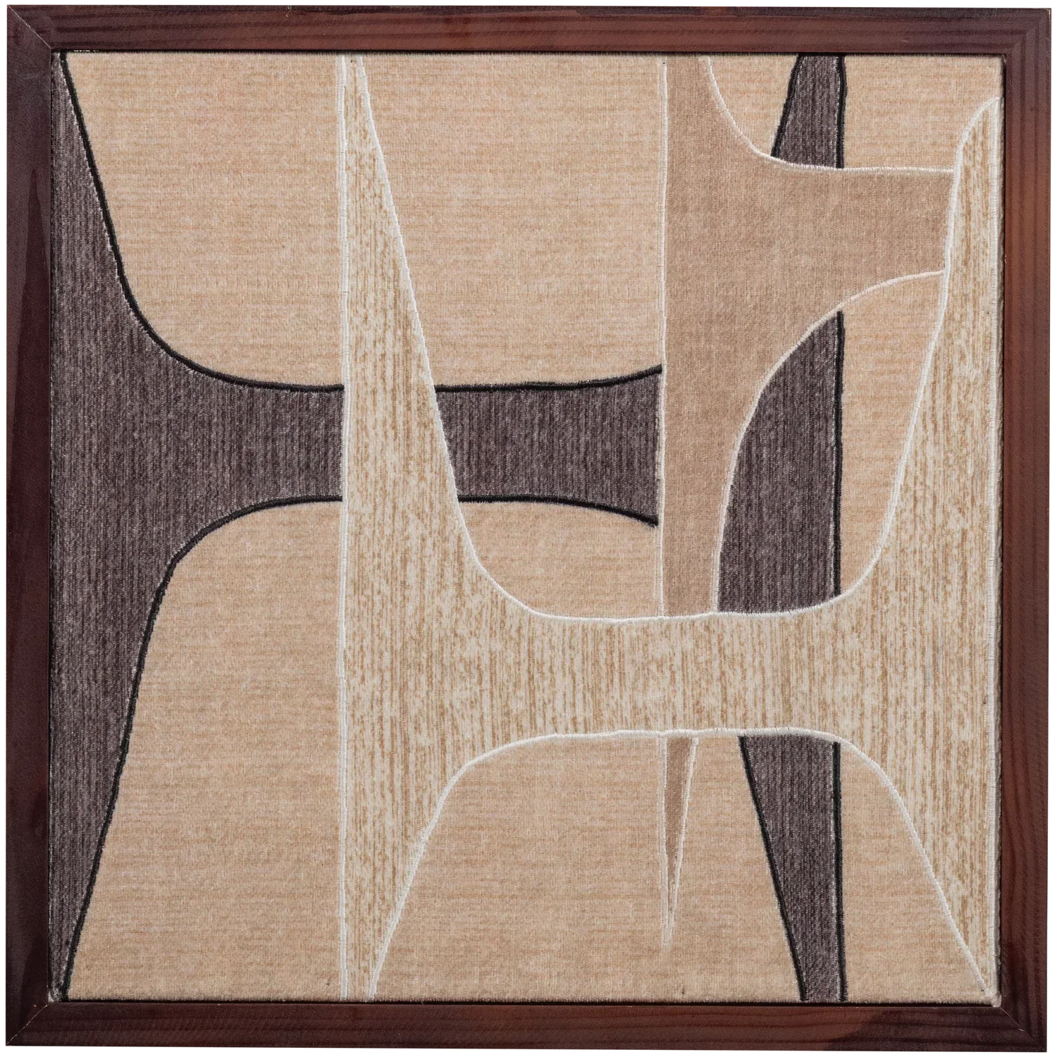 ANNO WALL DECO COTTON NATURAL/BROWN