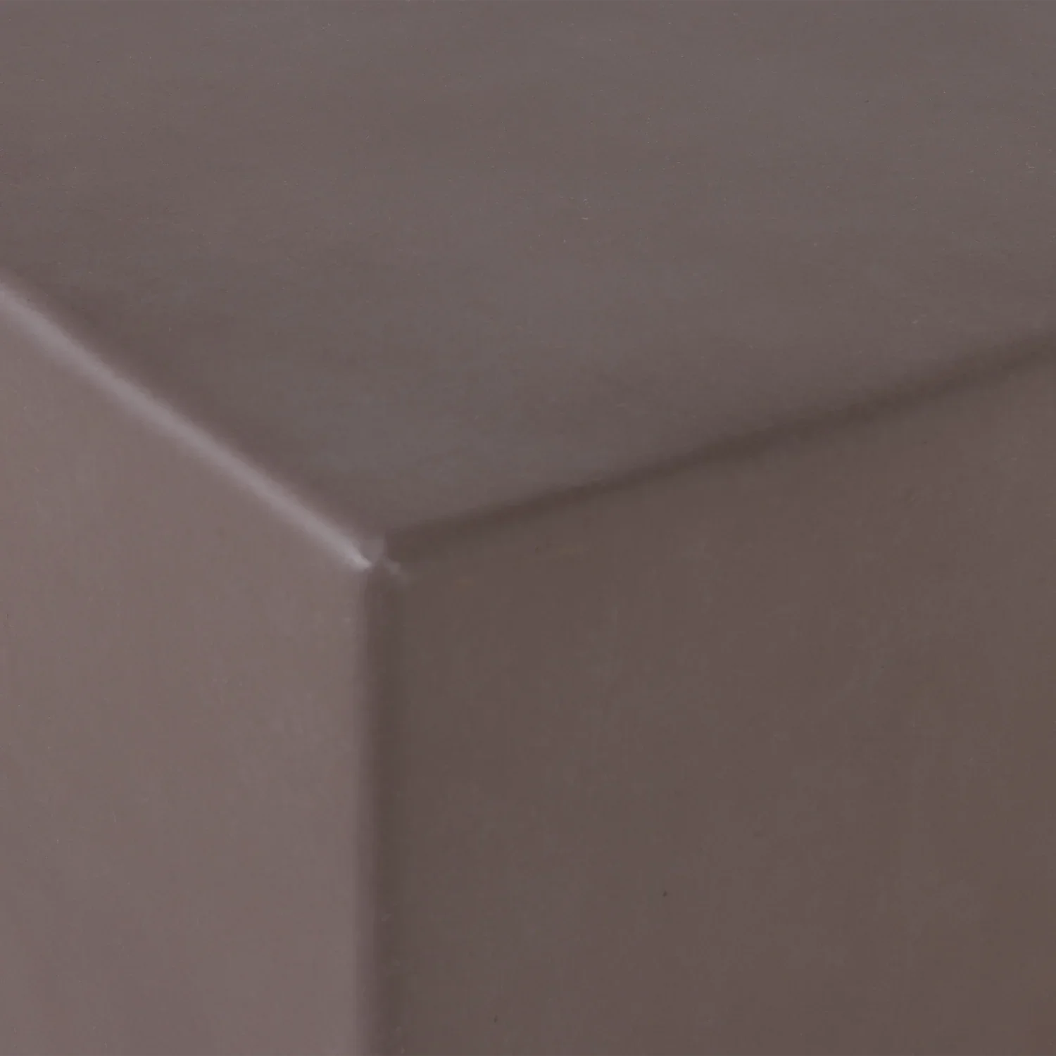 ZINA SIDETABLE LOW CONCRETE LOOK BROWN