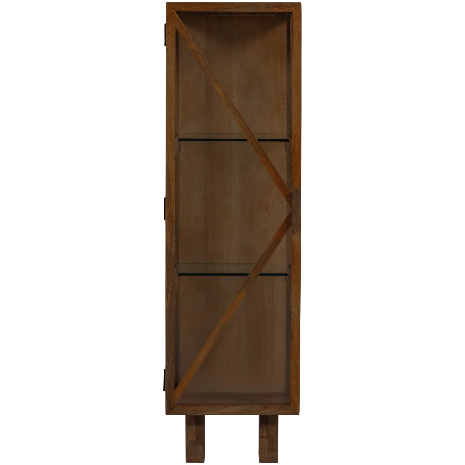 KELLA 1-DOOR CABINET MANGO WOOD BROWN