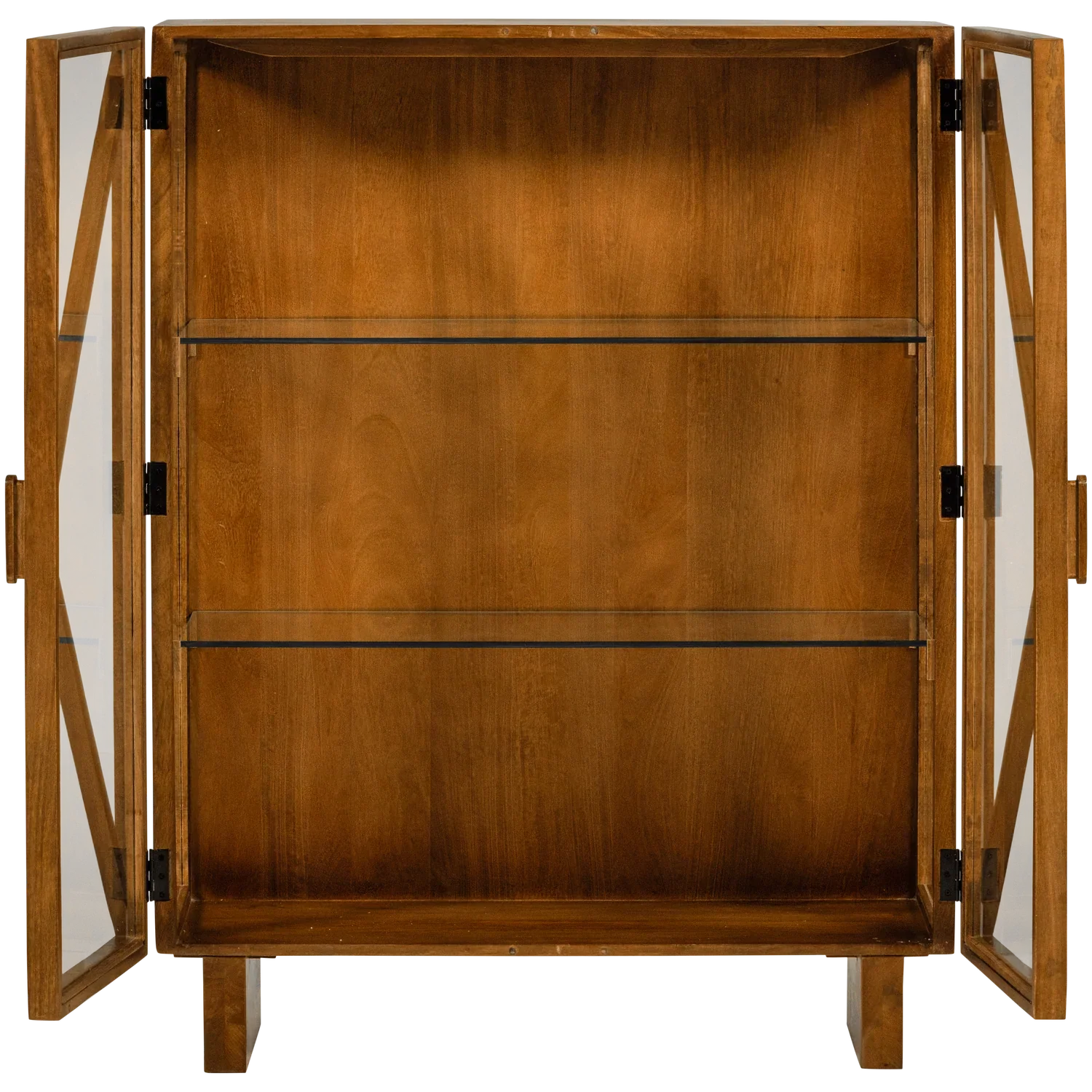 KELLA 2-DOORS CABINET MANGO WOOD NATURAL