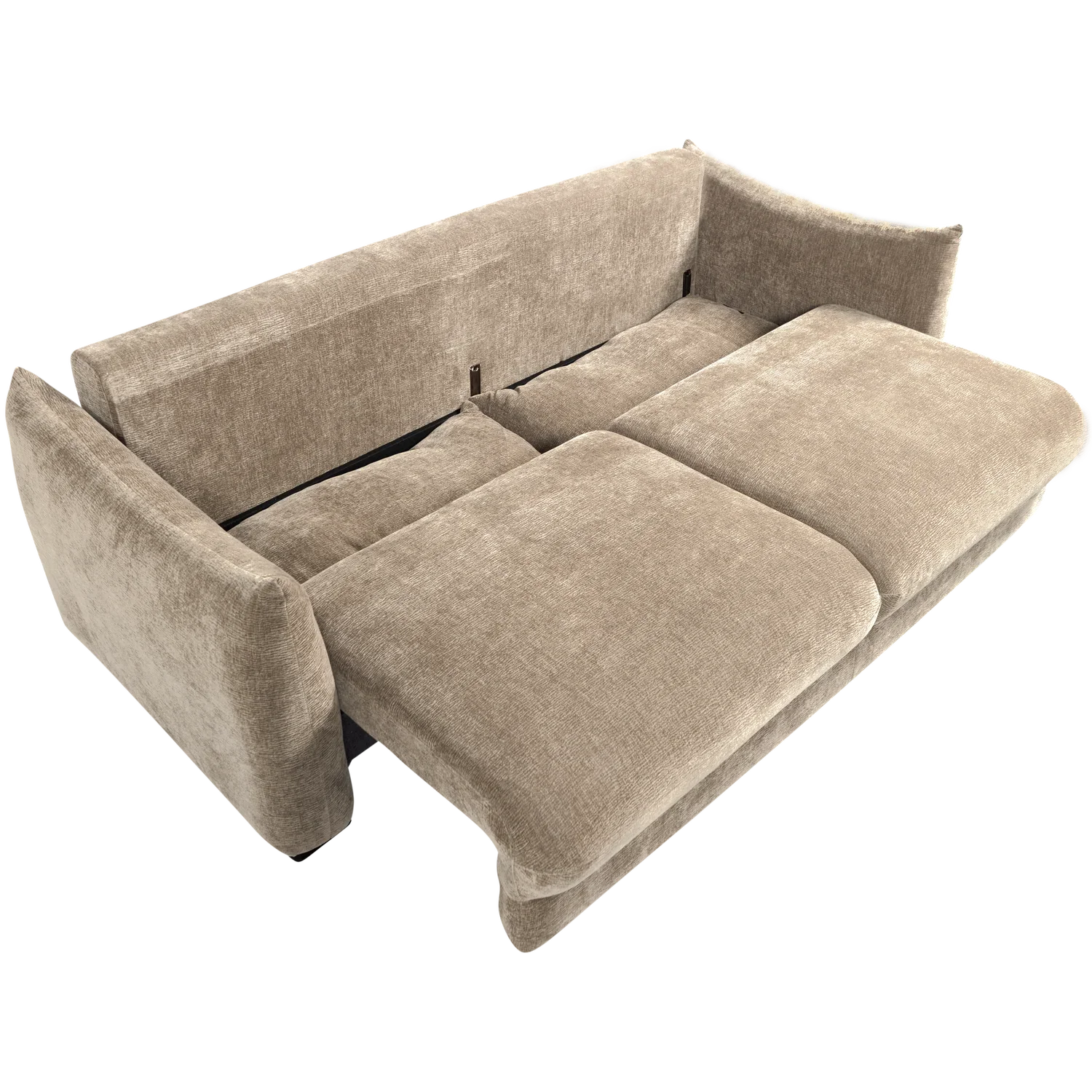 JONNE 3-SEATER SLEEPING SOFA CHENILLE NATURAL