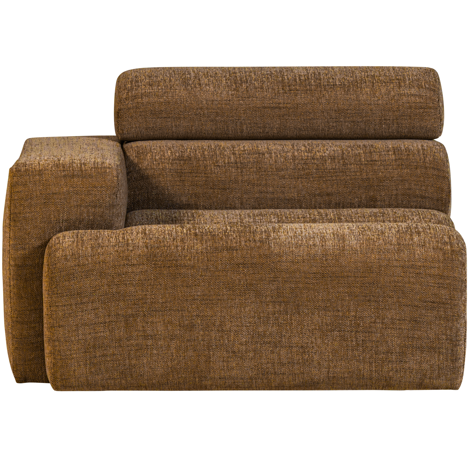 WOOOD canapea modulara NOVI 1-SEATER ELEMENT | 100% Pes | Caramel | 86x109x113 cm