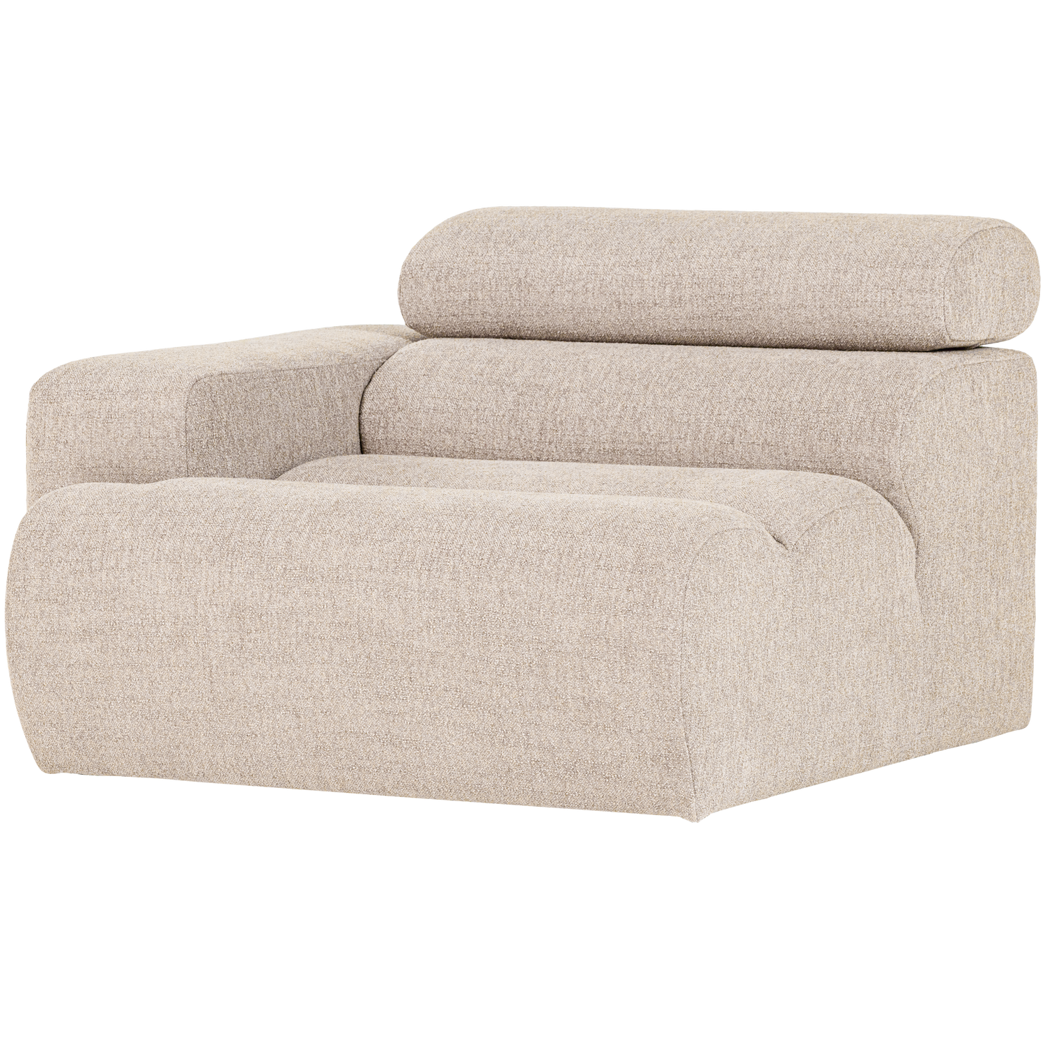 WOOOD canapea modulara NOVI 1-SEATER ELEMENT | 100% Pes | Natural | 86x109x113 cm