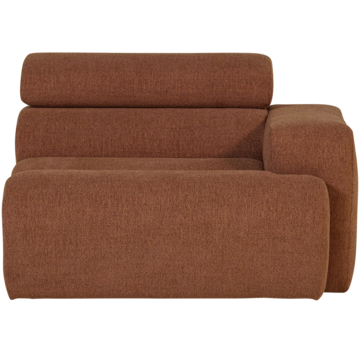 WOOOD canapea modulara NOVI 1-SEATER ELEMENT | 100% Pes | Terra | 86x109x113 cm