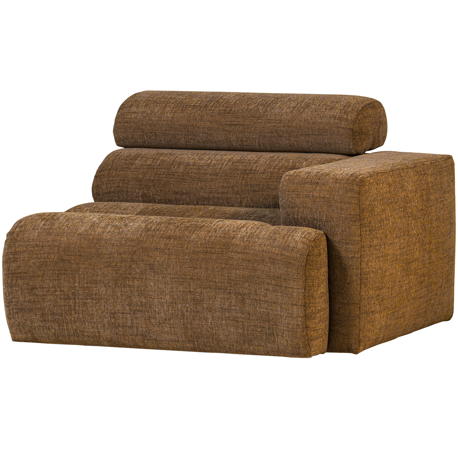 WOOOD canapea modulara NOVI 1-SEATER ELEMENT | 100% Pes | Caramel | 86x109x113 cm