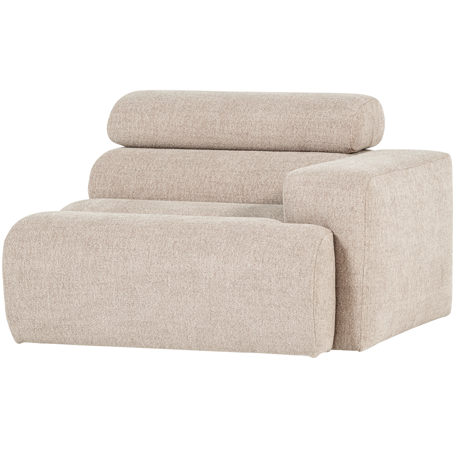 WOOOD canapea modulara NOVI 1-SEATER ELEMENT | 100% Pes | Natural | 86x109x113 cm