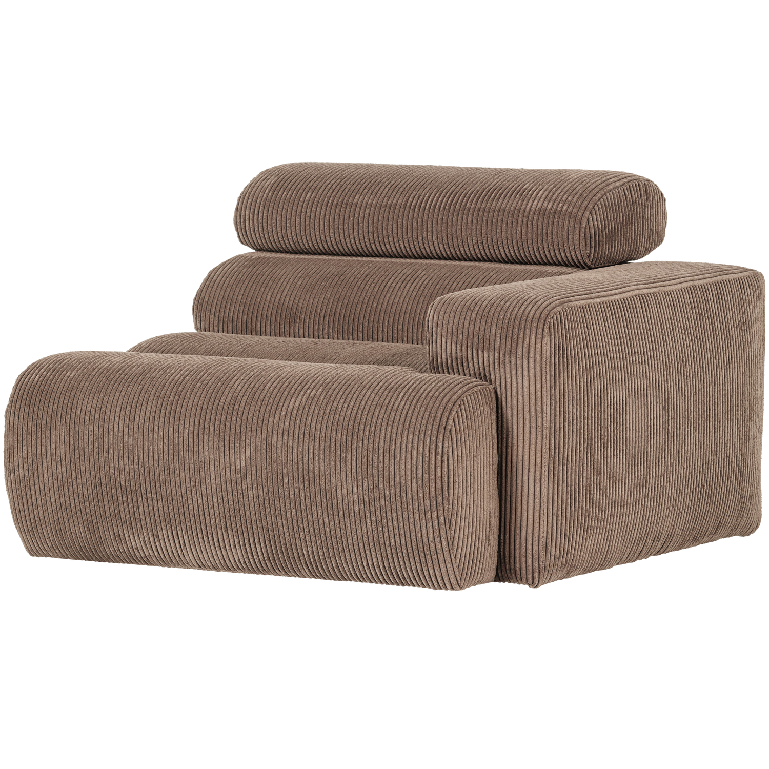 WOOOD canapea modulara NOVI 1-SEATER ELEMENT | 88% Pes / 12% Pac | Taupe | 86x109x113 cm