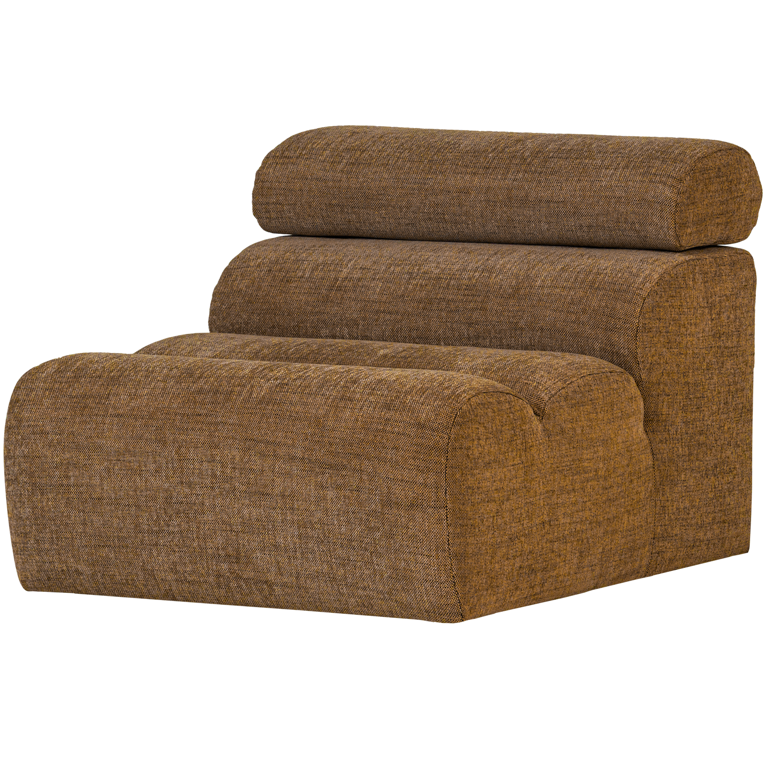 WOOOD canapea modulara NOVI 1-SEATER ELEMENT | 100% Pes | Caramel | 86x82x113 cm