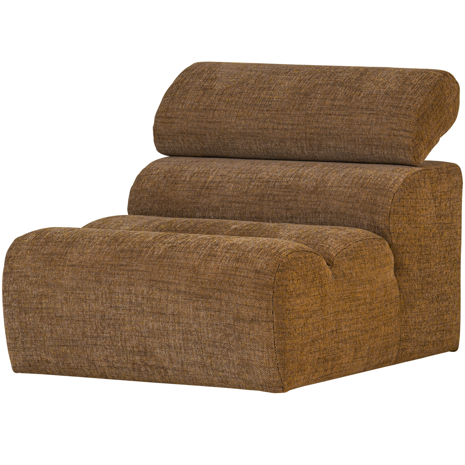 WOOOD canapea modulara NOVI 1-SEATER ELEMENT | 100% Pes | Caramel | 86x82x113 cm